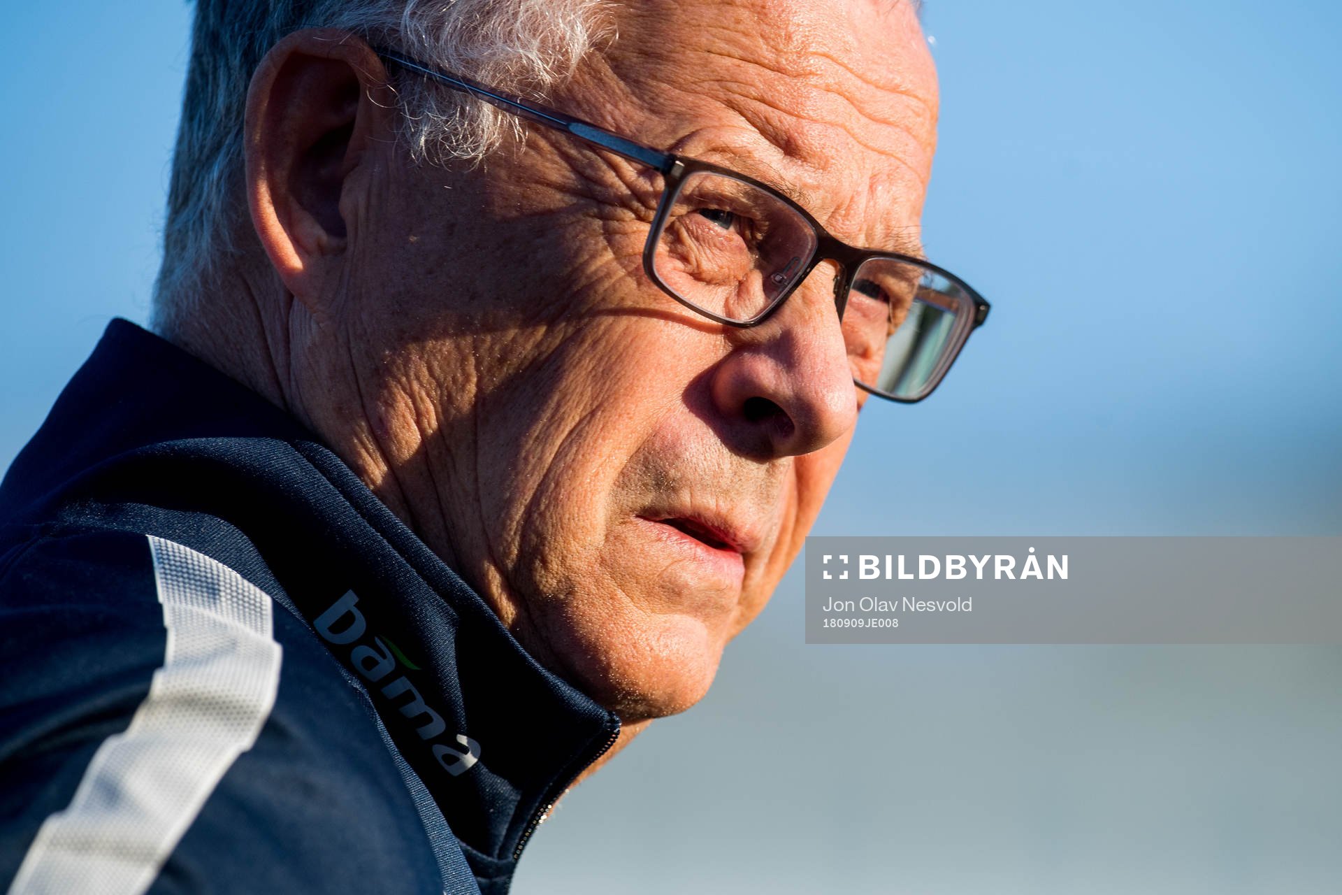 Lars Lagerbäck, head coach of Norway