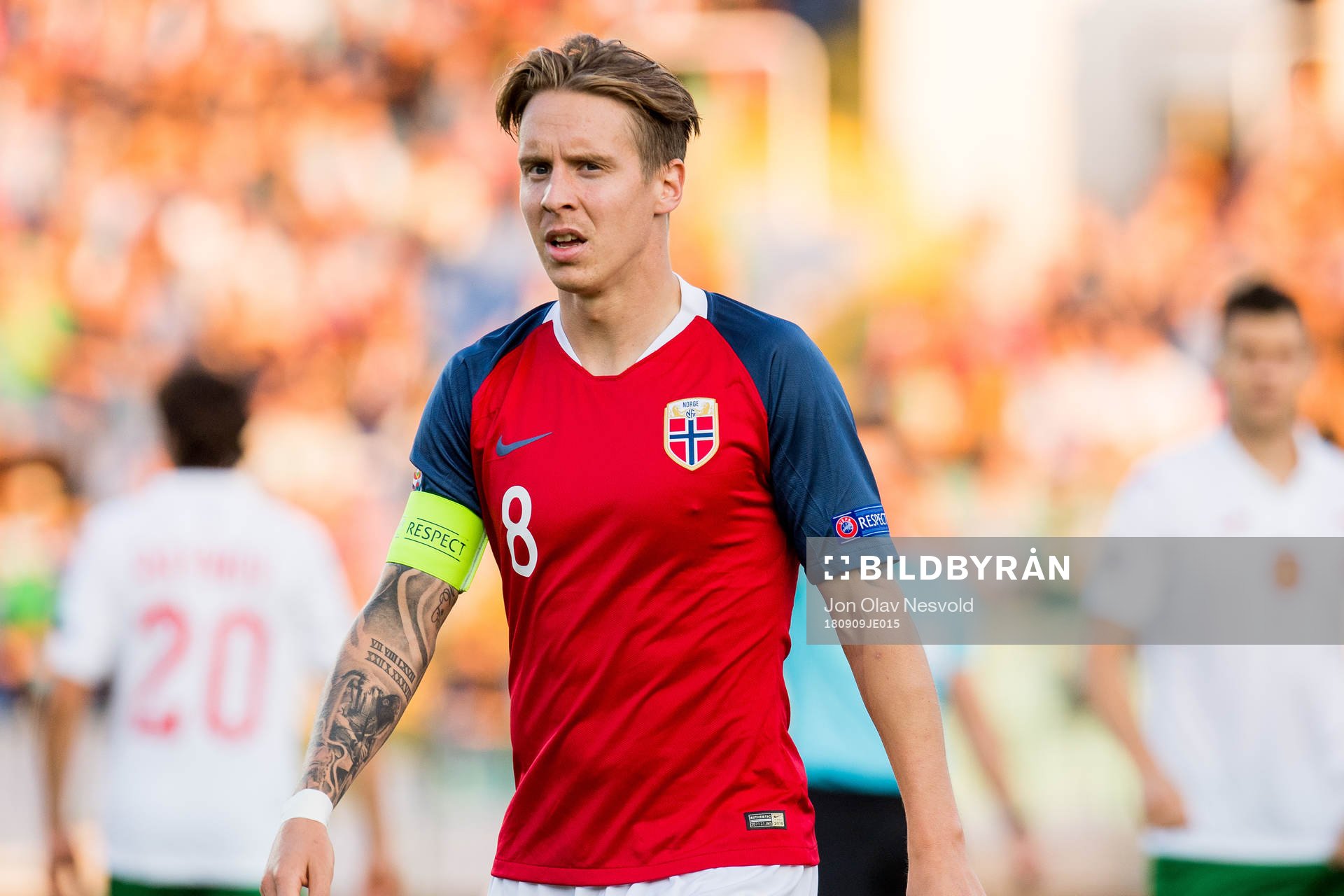 Stefan Johansen of Norway