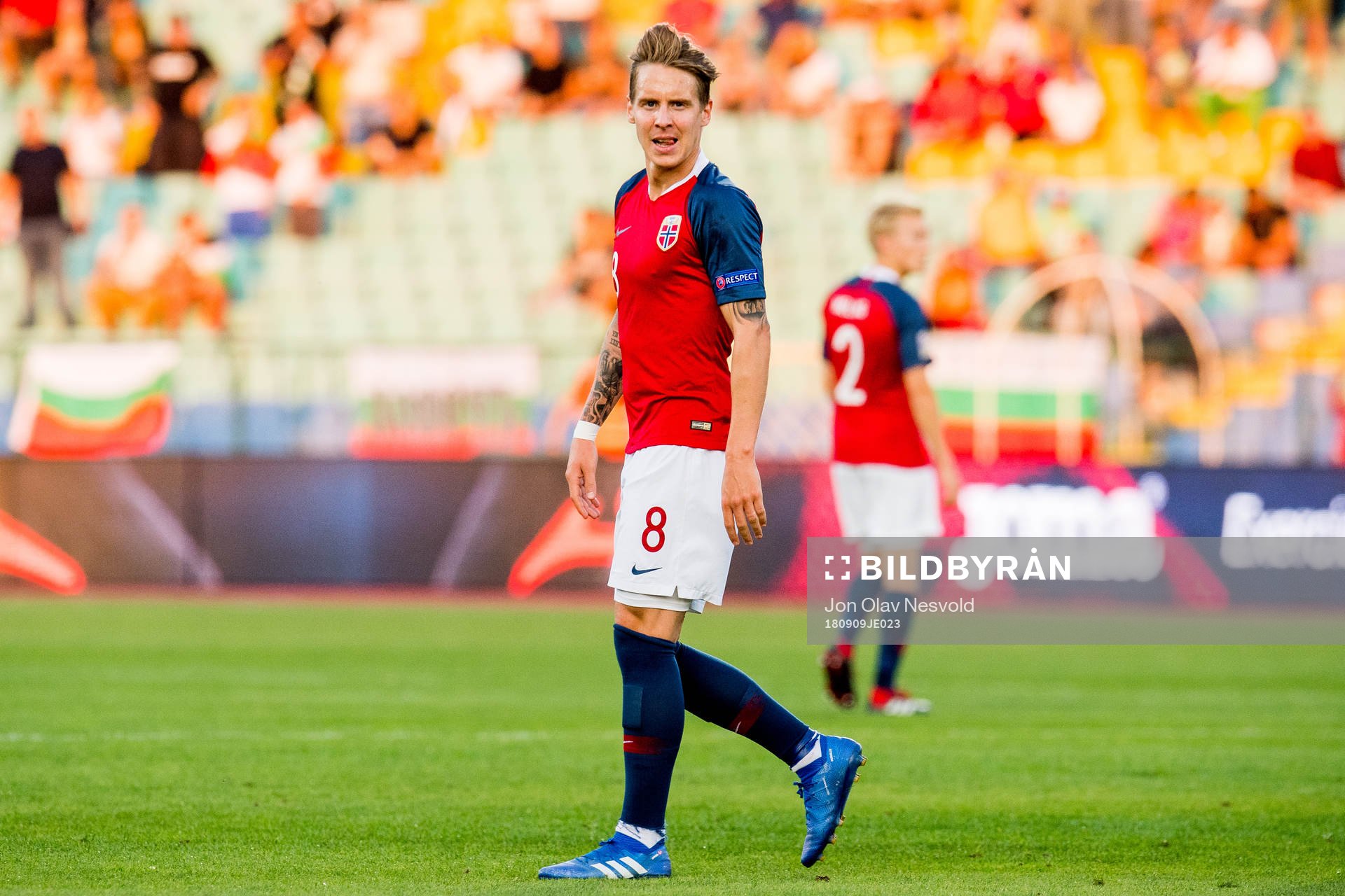 Stefan Johansen of Norway