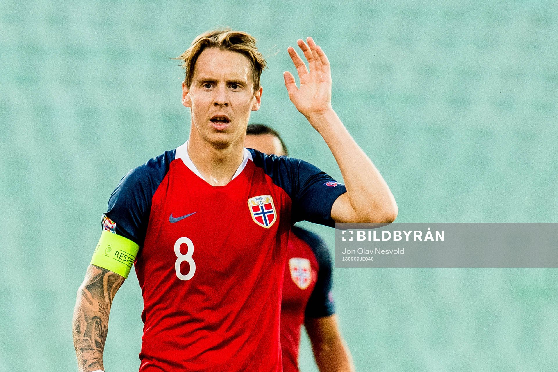 Stefan Johansen of Norway