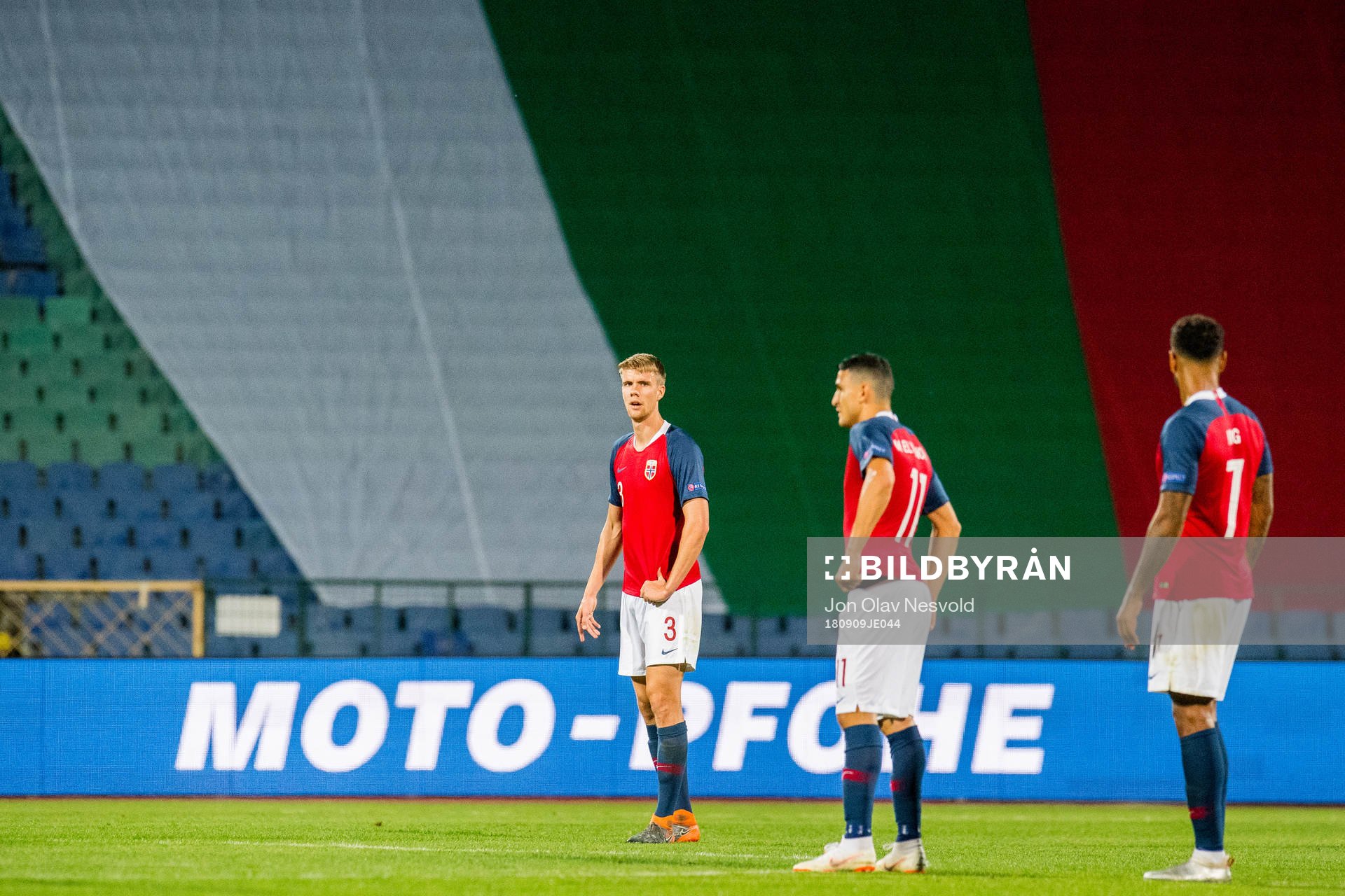 Kristoffer Ajer, Mohamed Elyounoussi and Joshua King of
