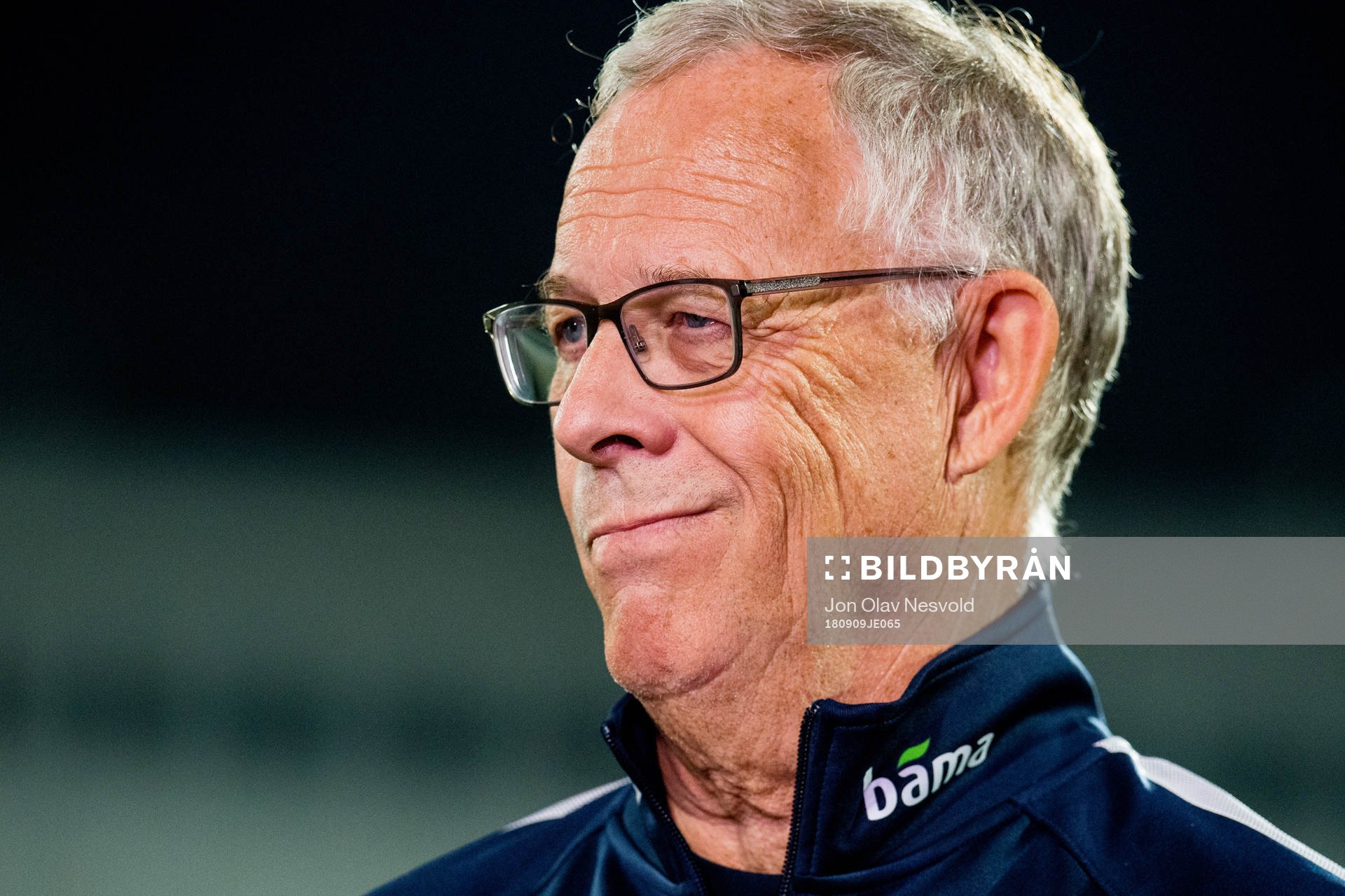 Lars Lagerbäck, head coach of Norway