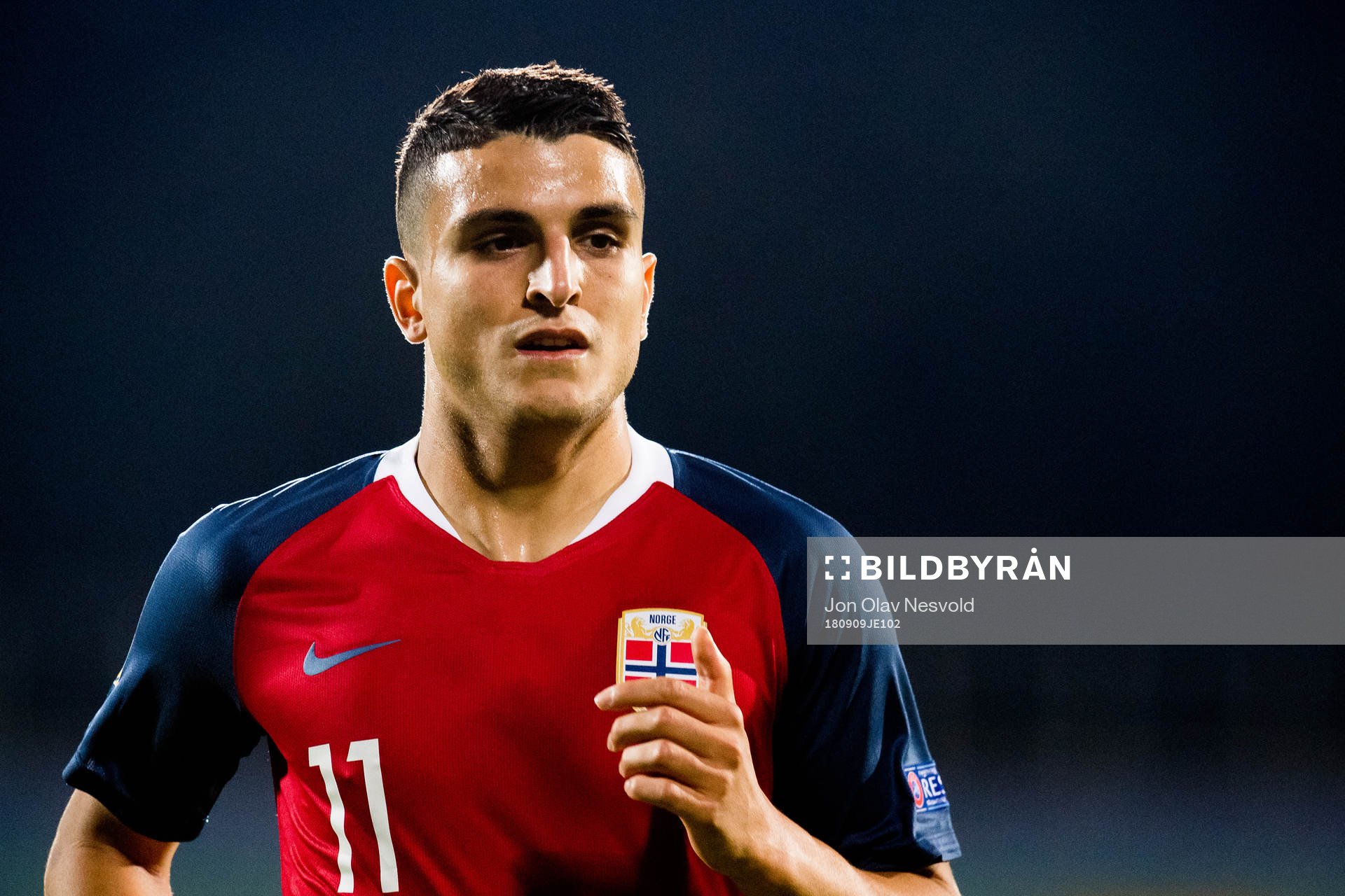 Mohamed Elyounoussi of Norway