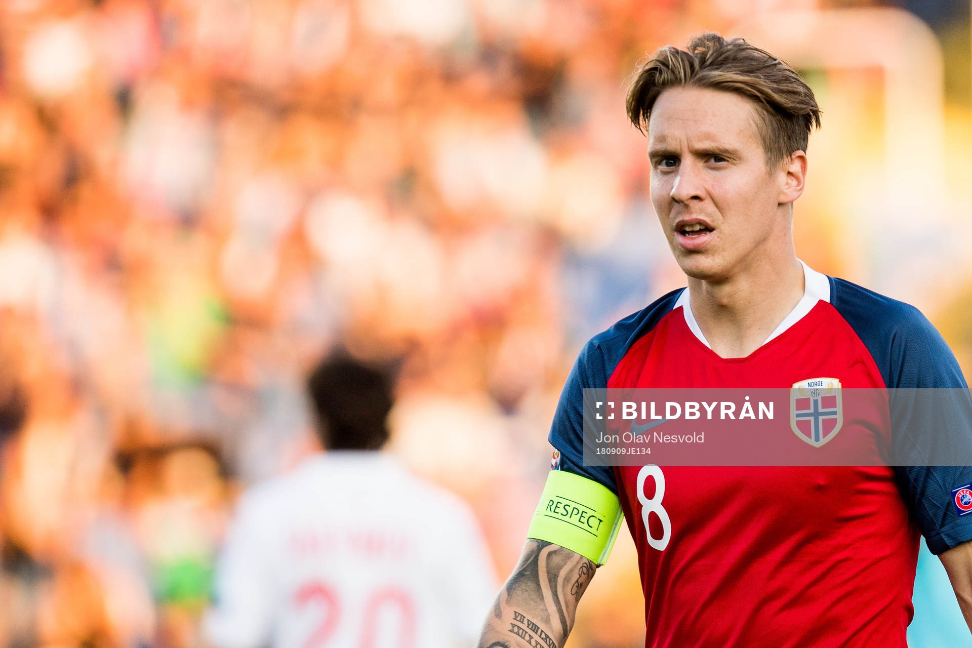 Stefan Johansen of Norway