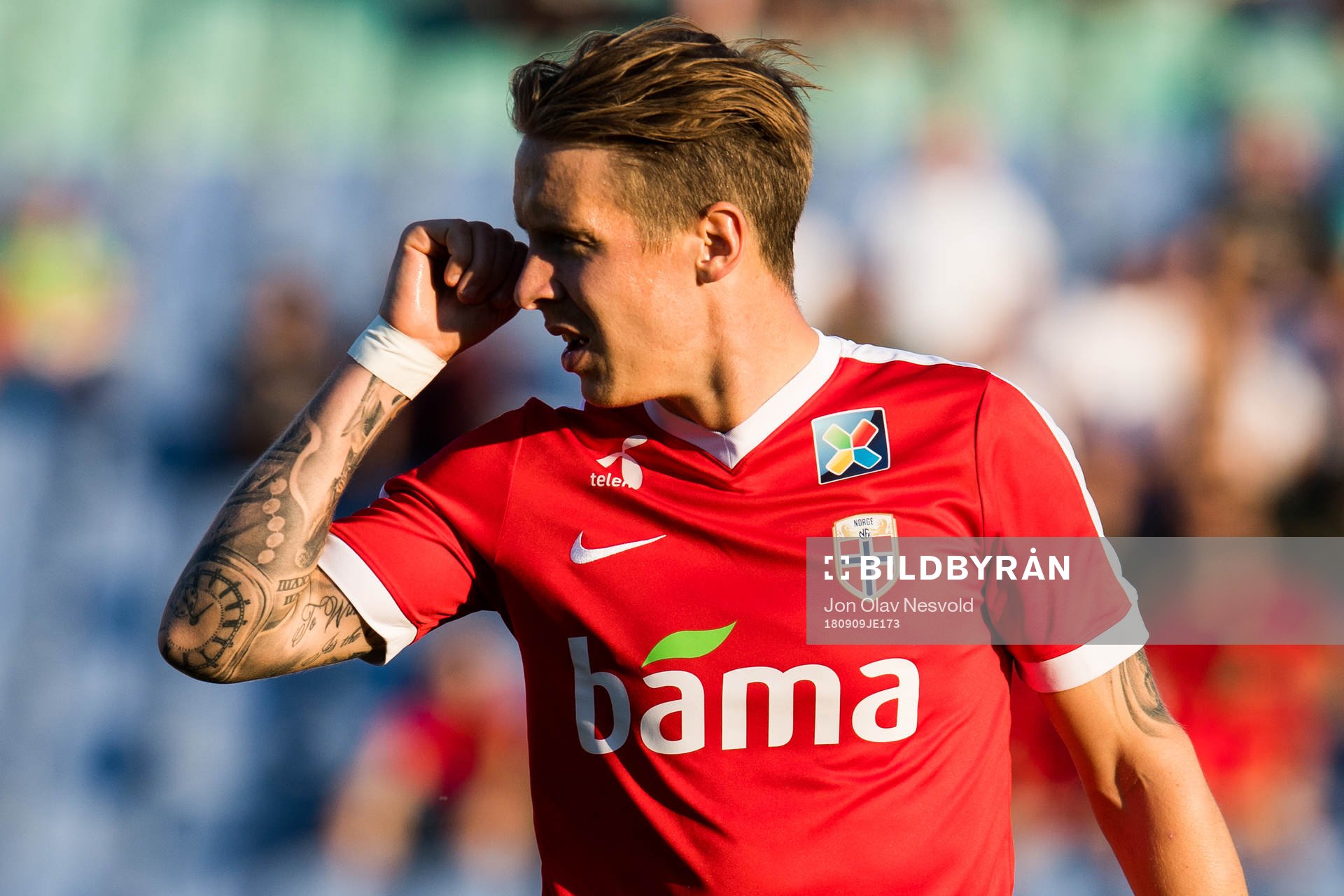 Stefan Johansen of Norway