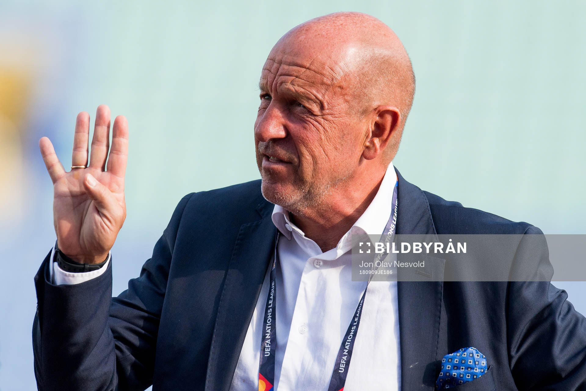 Nils Johan Semb, sports director of Norway