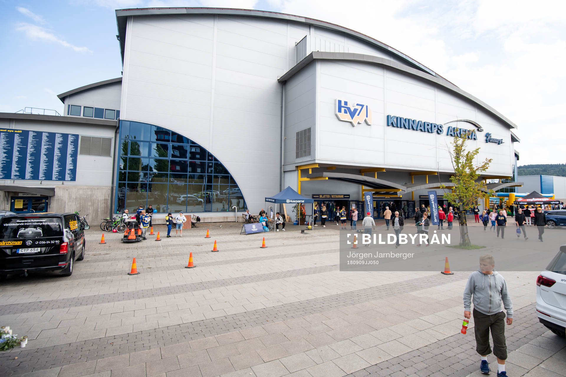 Exteriör på Kinnarps arena
