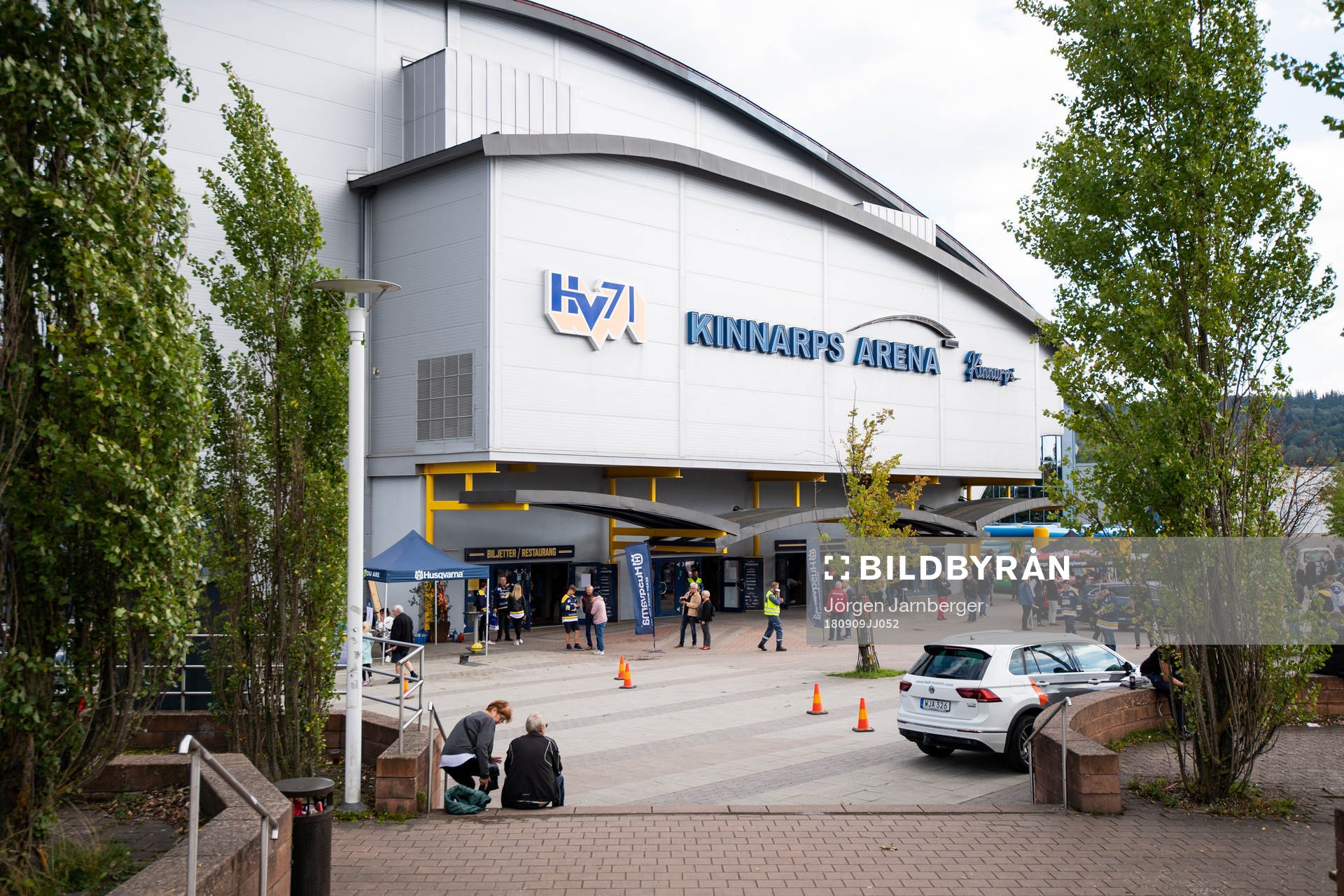 Exteriör på Kinnarps arena