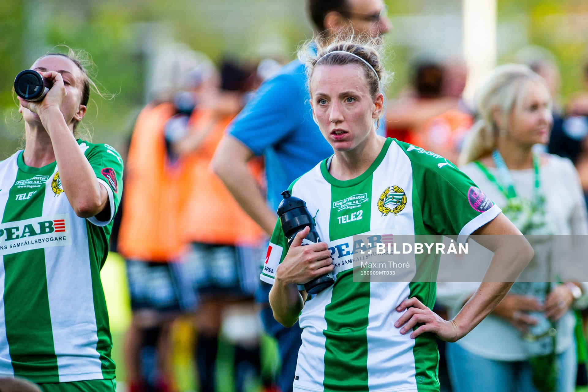 Hammarbys Olga Ekblom deppar