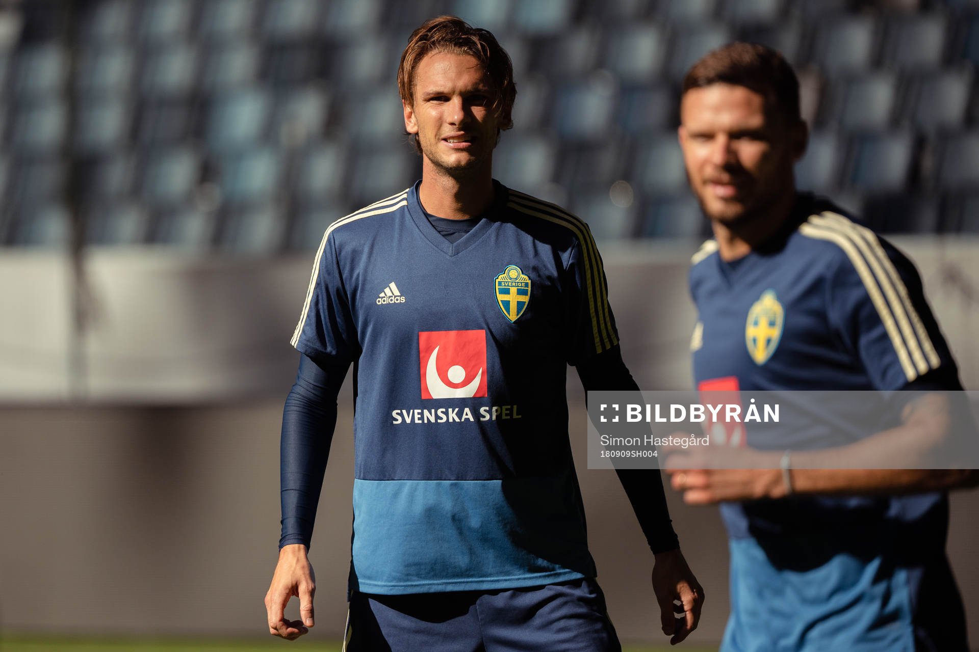 Albin Ekdal of the Swedish national football team