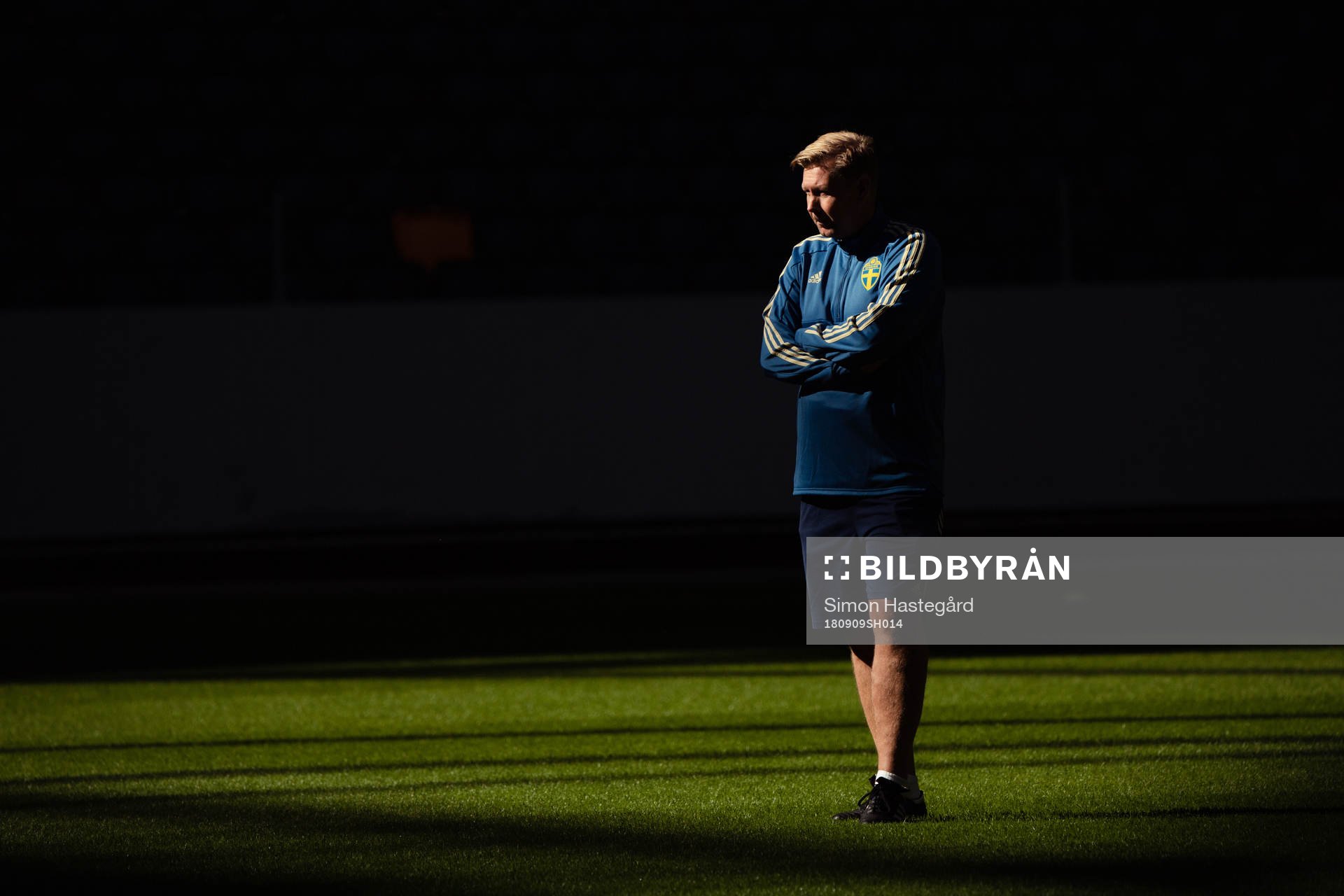 assistant coach Peter Wettergren of the Swedish national
