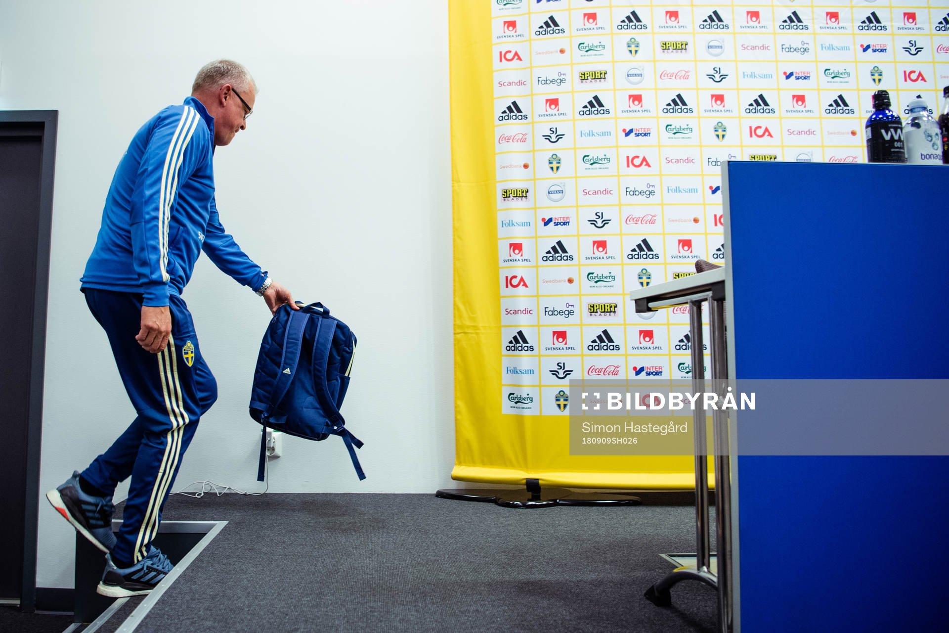 head coach Janne Andersson of the Swedish national football