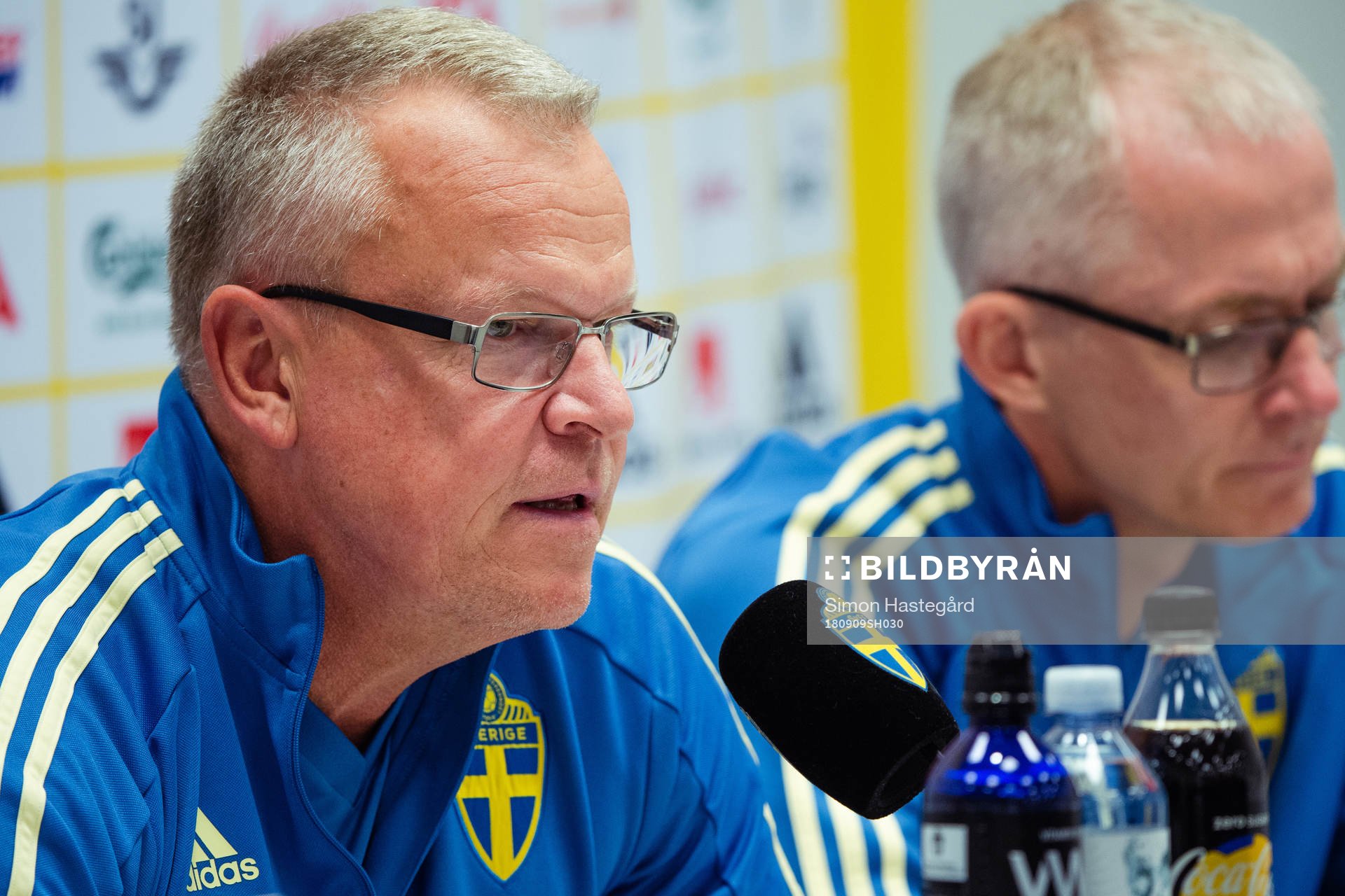 head coach Janne Andersson of the Swedish national football