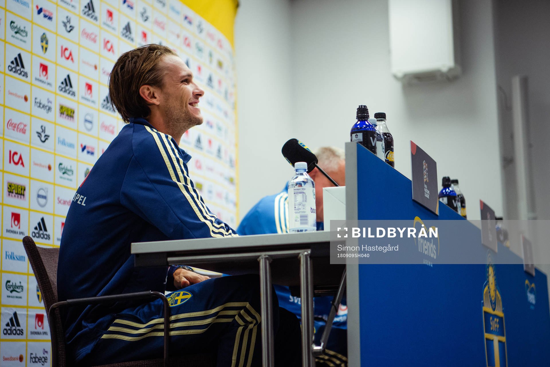 Albin Ekdal of the Swedish national football team