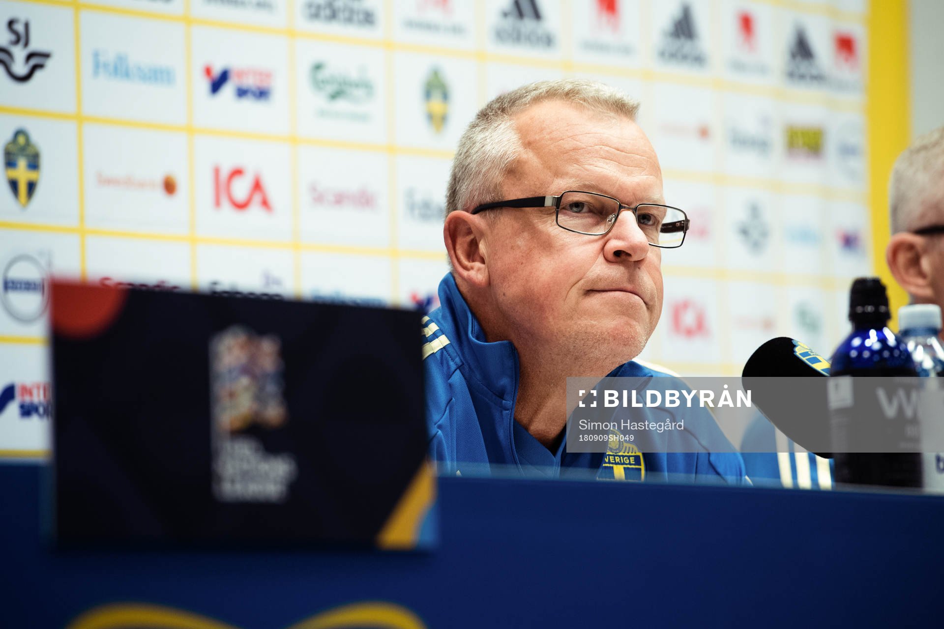 head coach Janne Andersson of the Swedish national football