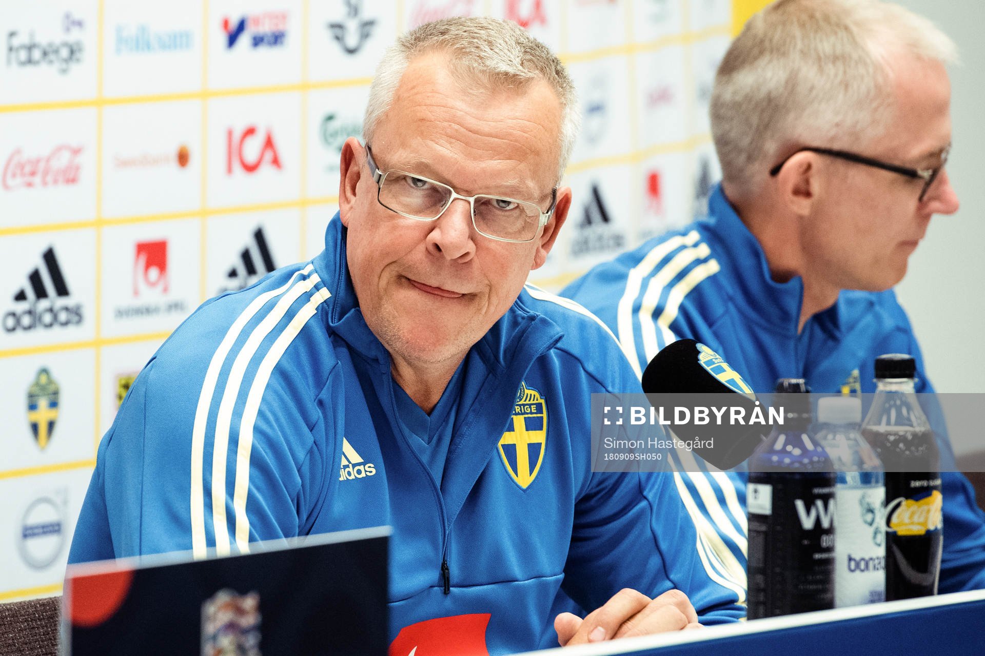 head coach Janne Andersson of the Swedish national football