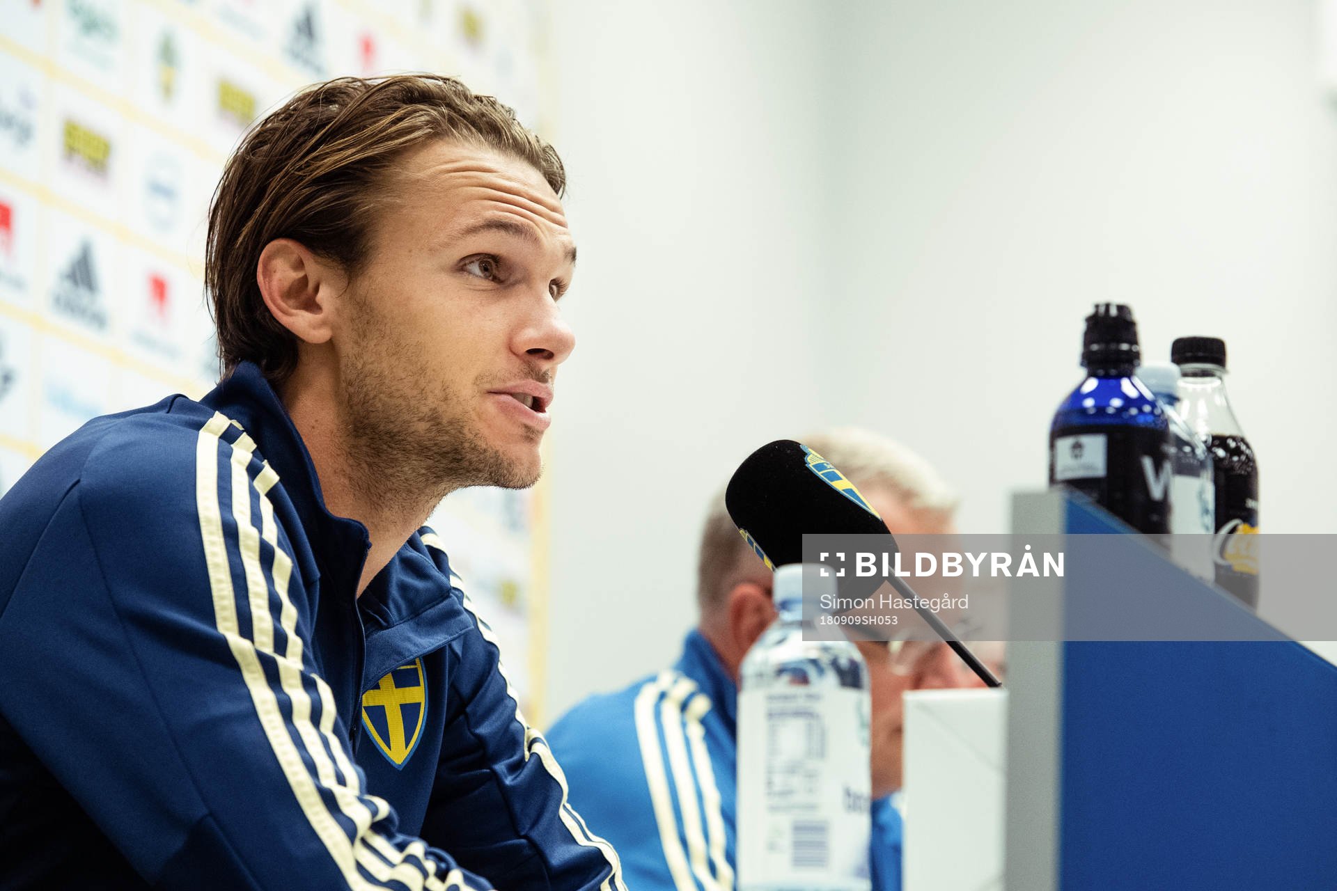 Albin Ekdal of the Swedish national football team