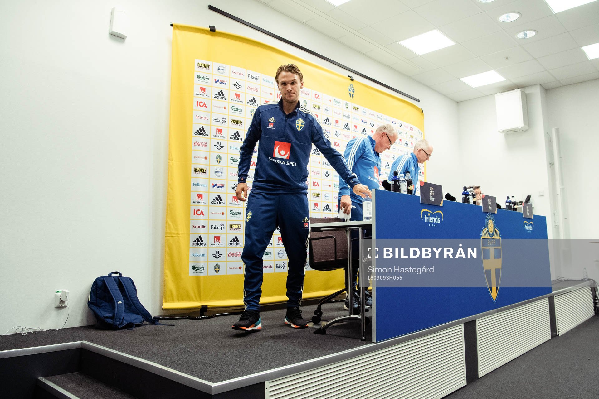Albin Ekdal of the Swedish national football team