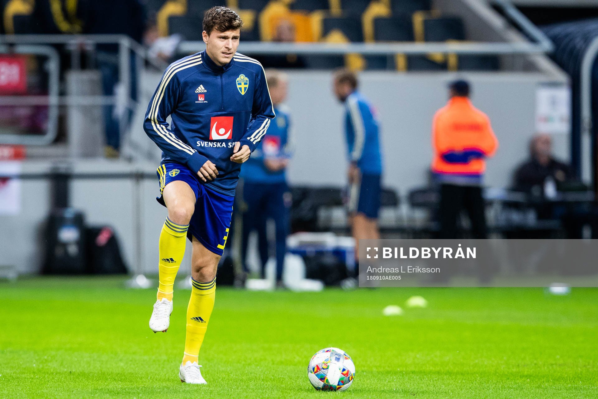 Victor Nilsson Lindelöf of Sweden