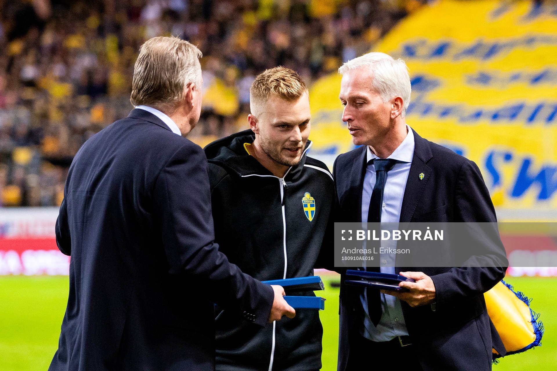 Karl-Erik Nilsson, chairman of the Swedish Football