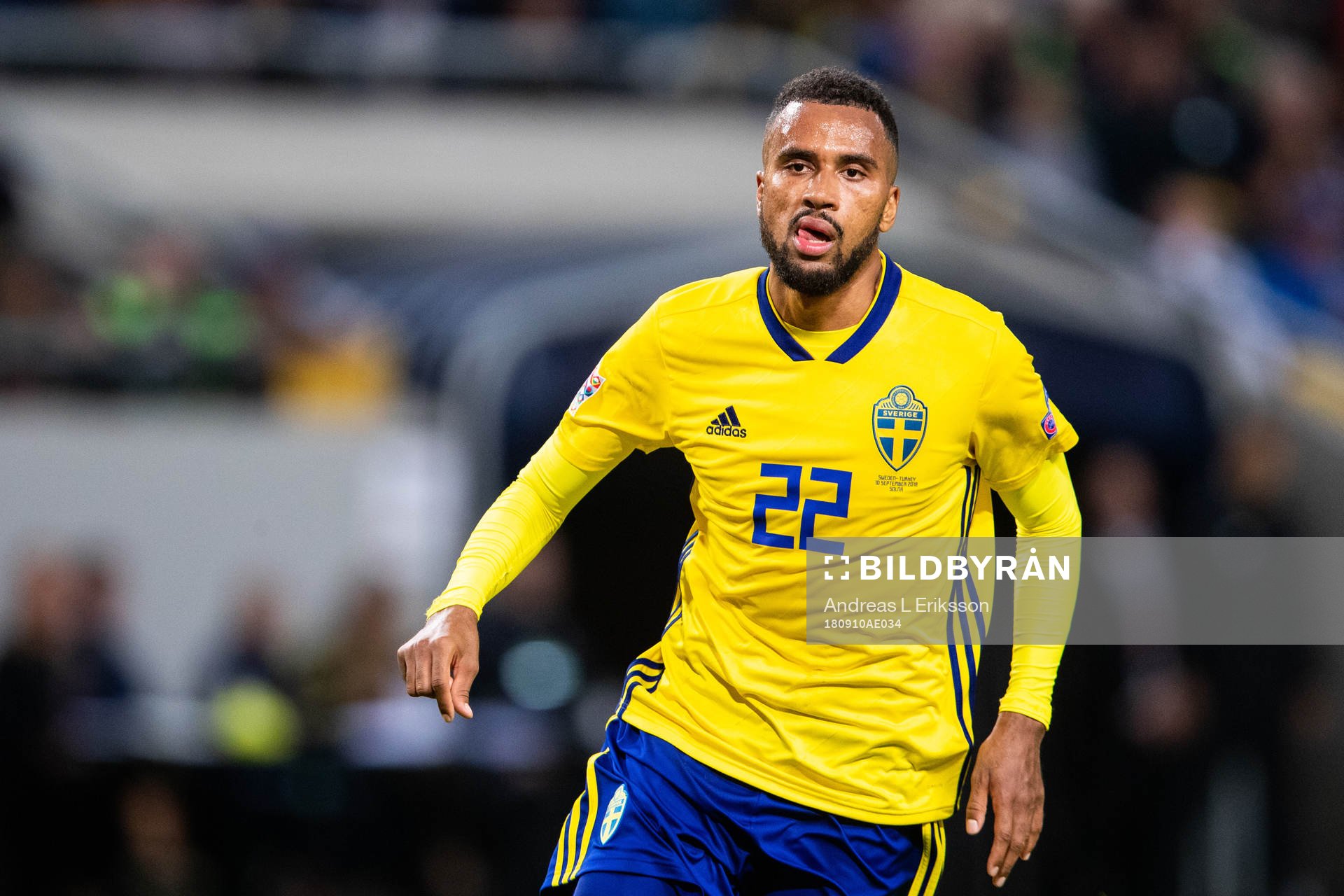Isaac Kiese Thelin of Sweden