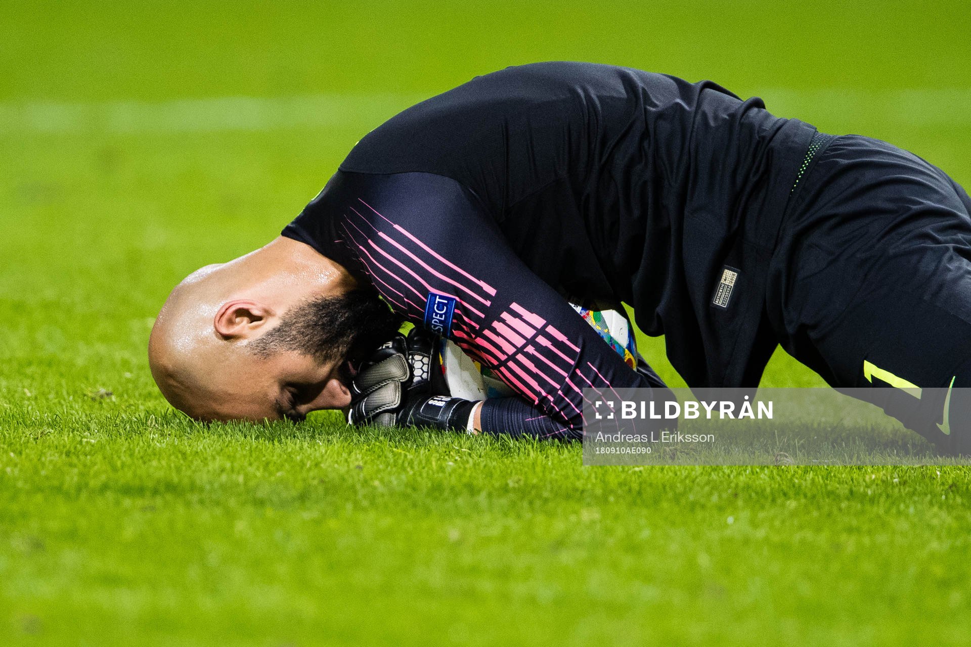Goalkeeper Sinan Bolat of Turkey