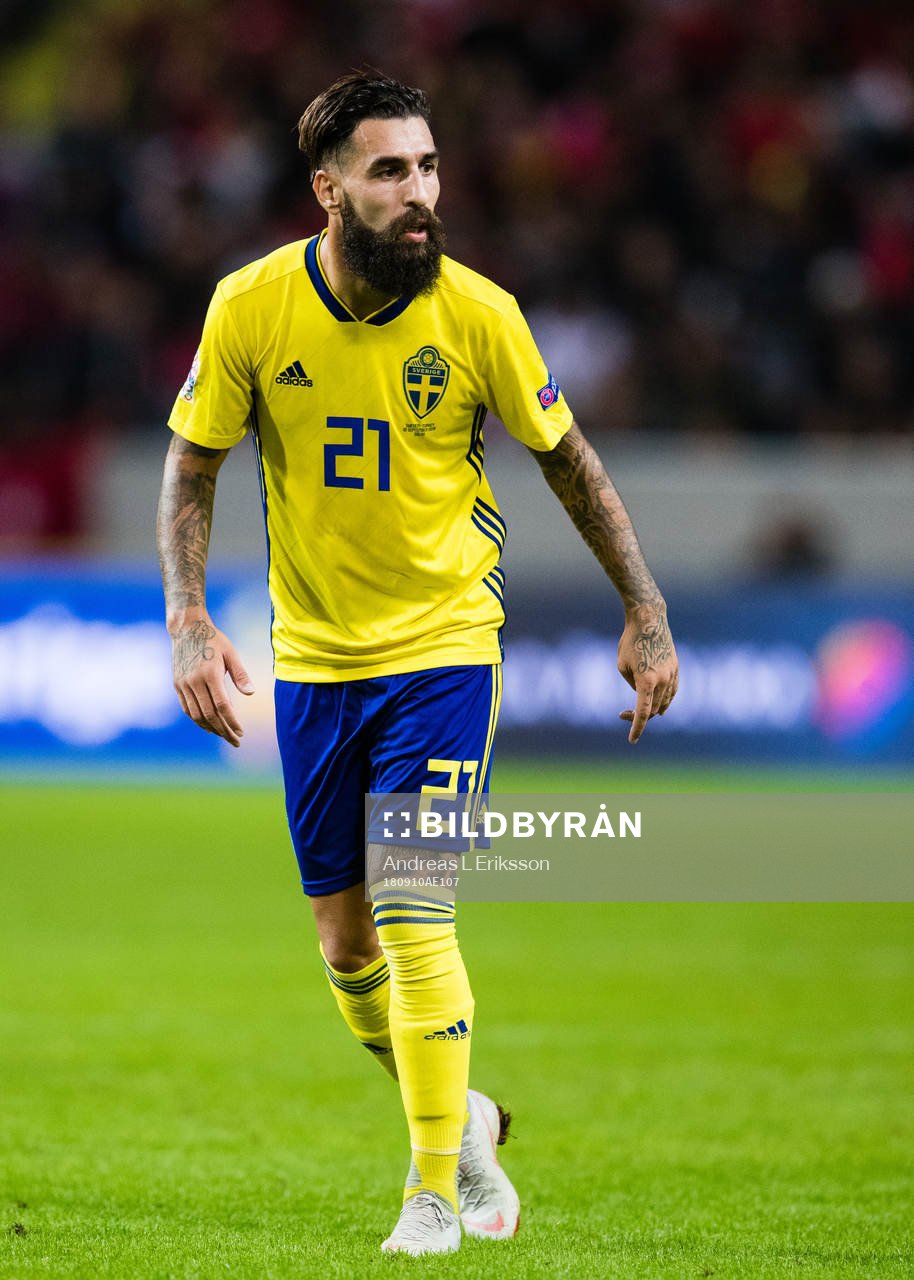 Jimmy Durmaz of Sweden