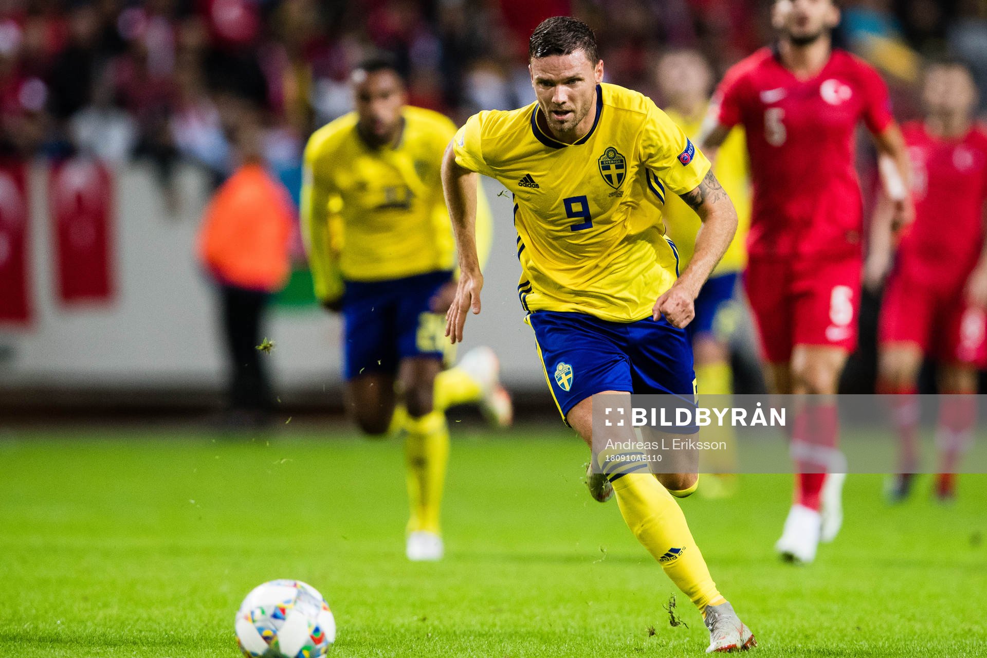 Marcus Berg of Sweden