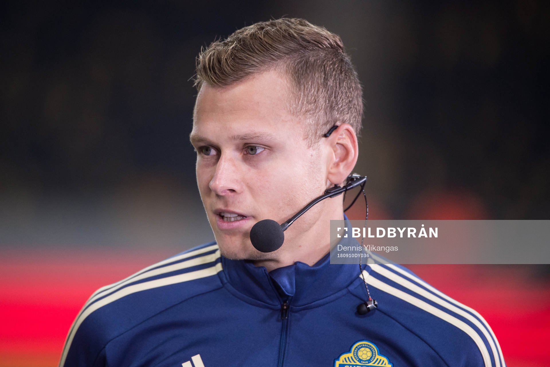 Viktor Claesson of Sweden in an interview with C-More