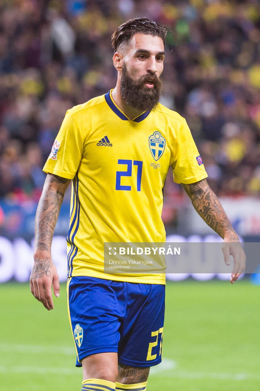 Jimmy Durmaz of Sweden