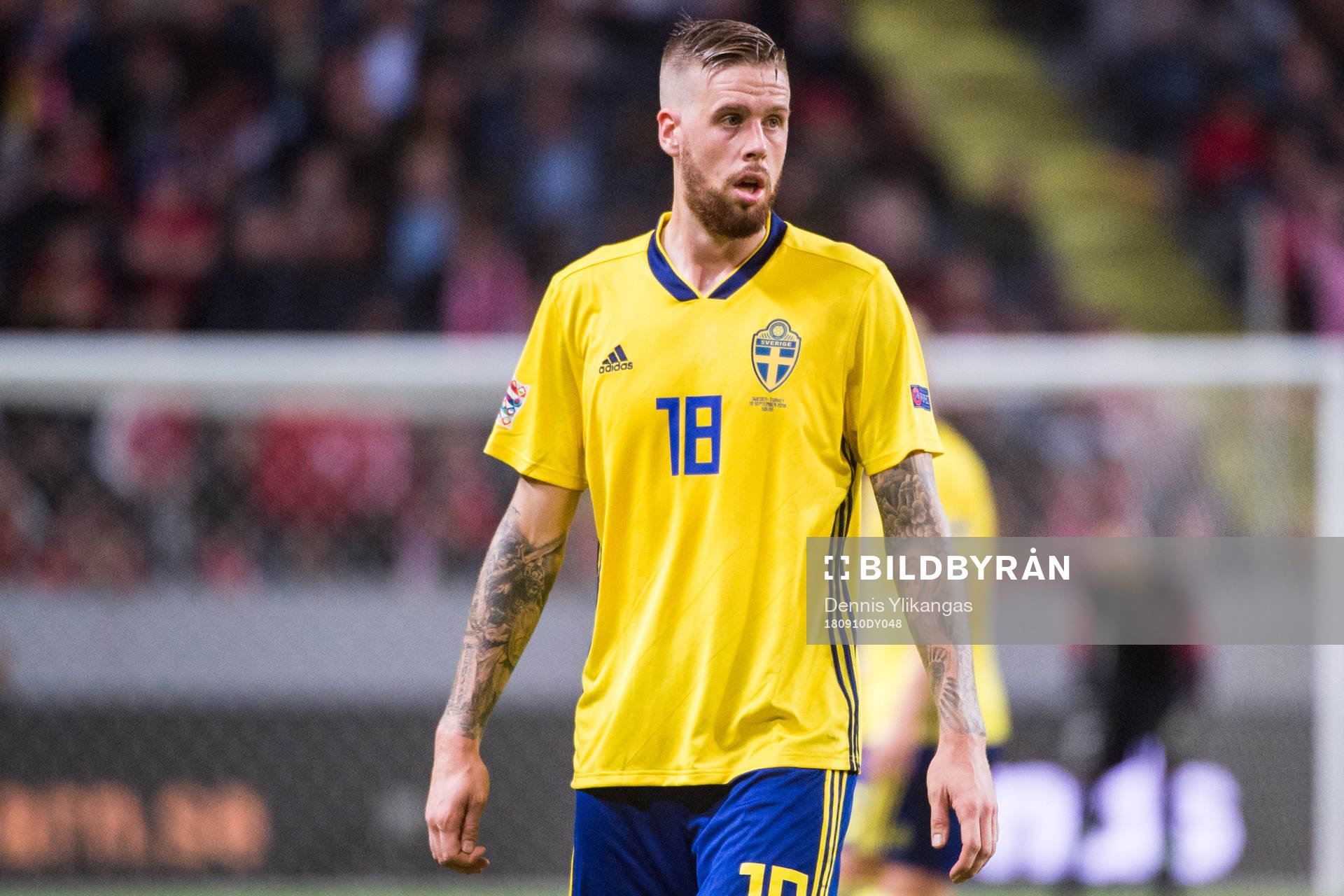 Pontus Jansson of Sweden