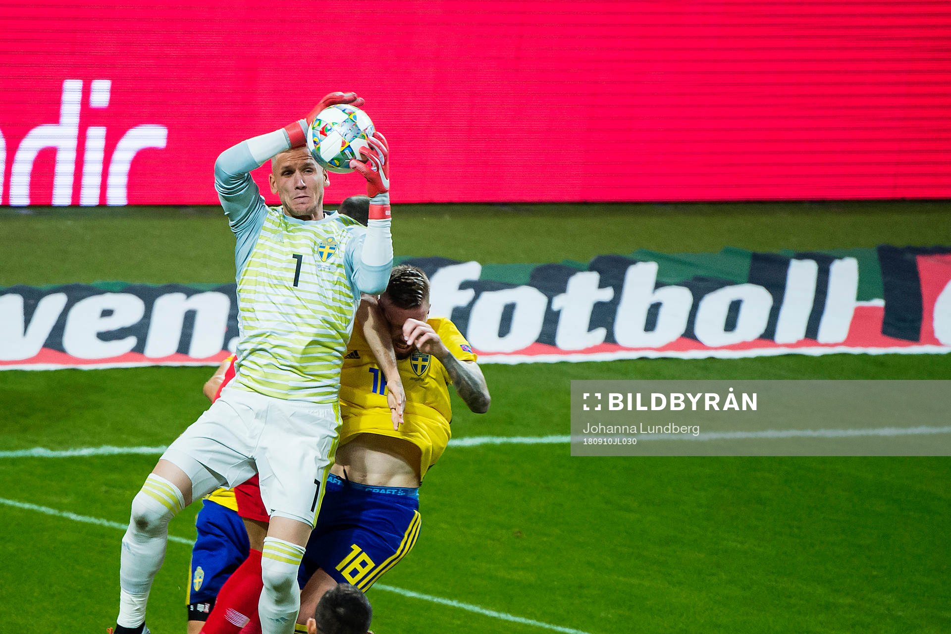 during the Nations League match between Sweden and Turkey