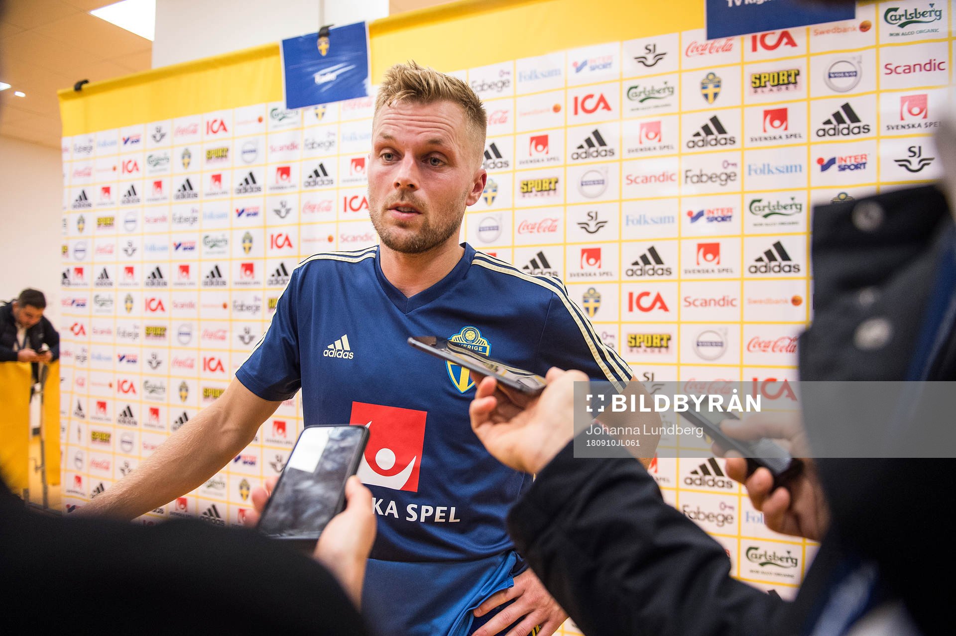 Sebastian Larsson of Sweden