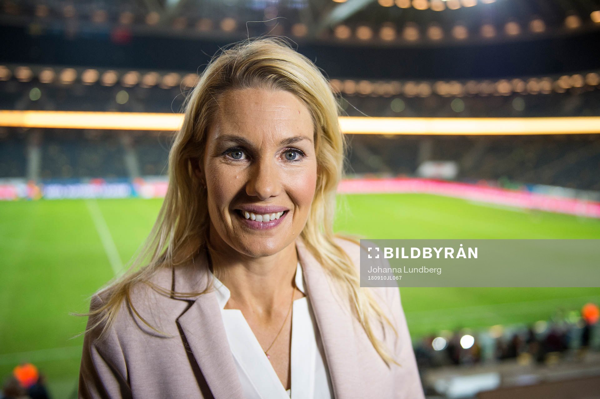 Hanna Marklund of TV4, Swedish television network