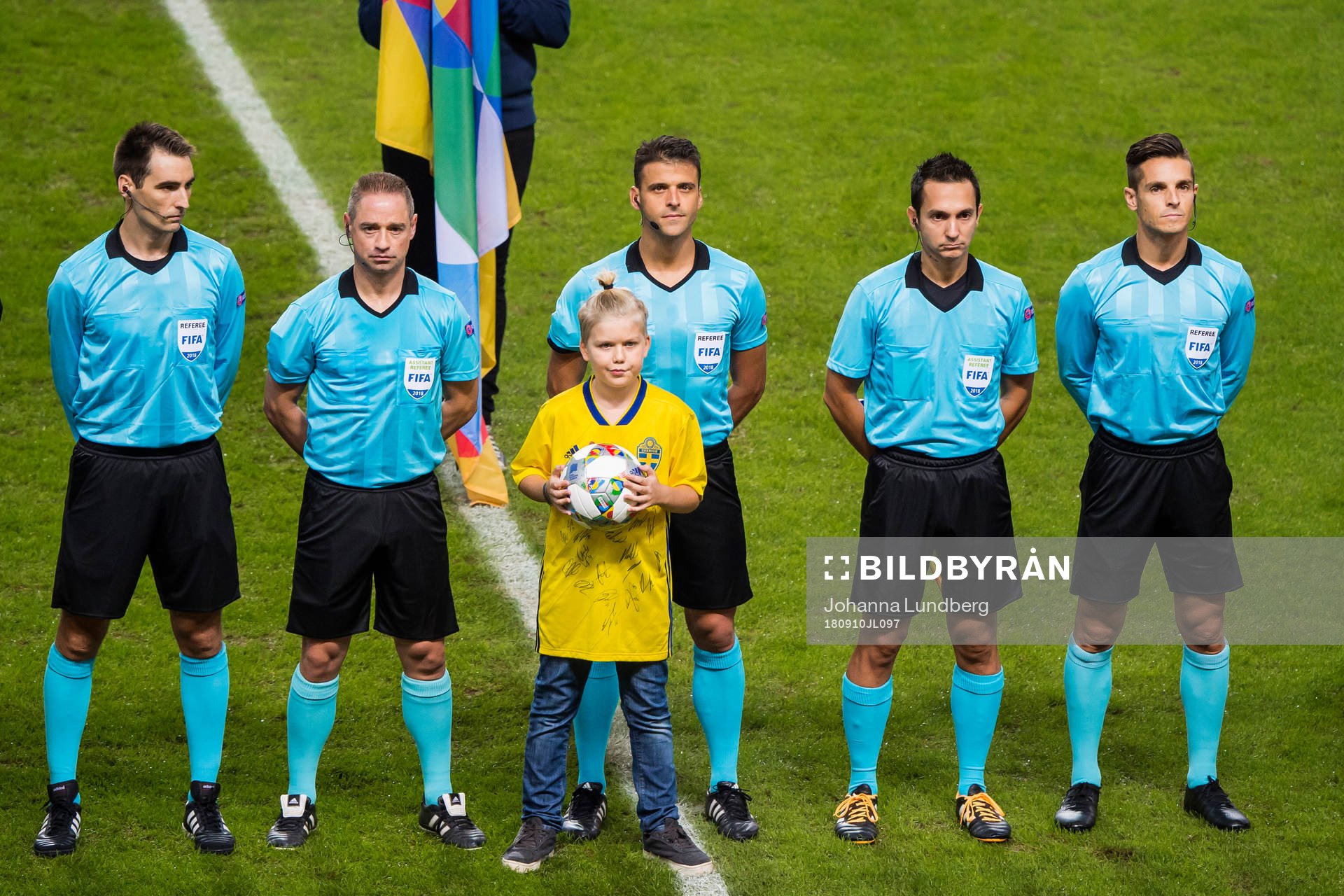 referee Jesus Gil Manzano prior the Nations League match