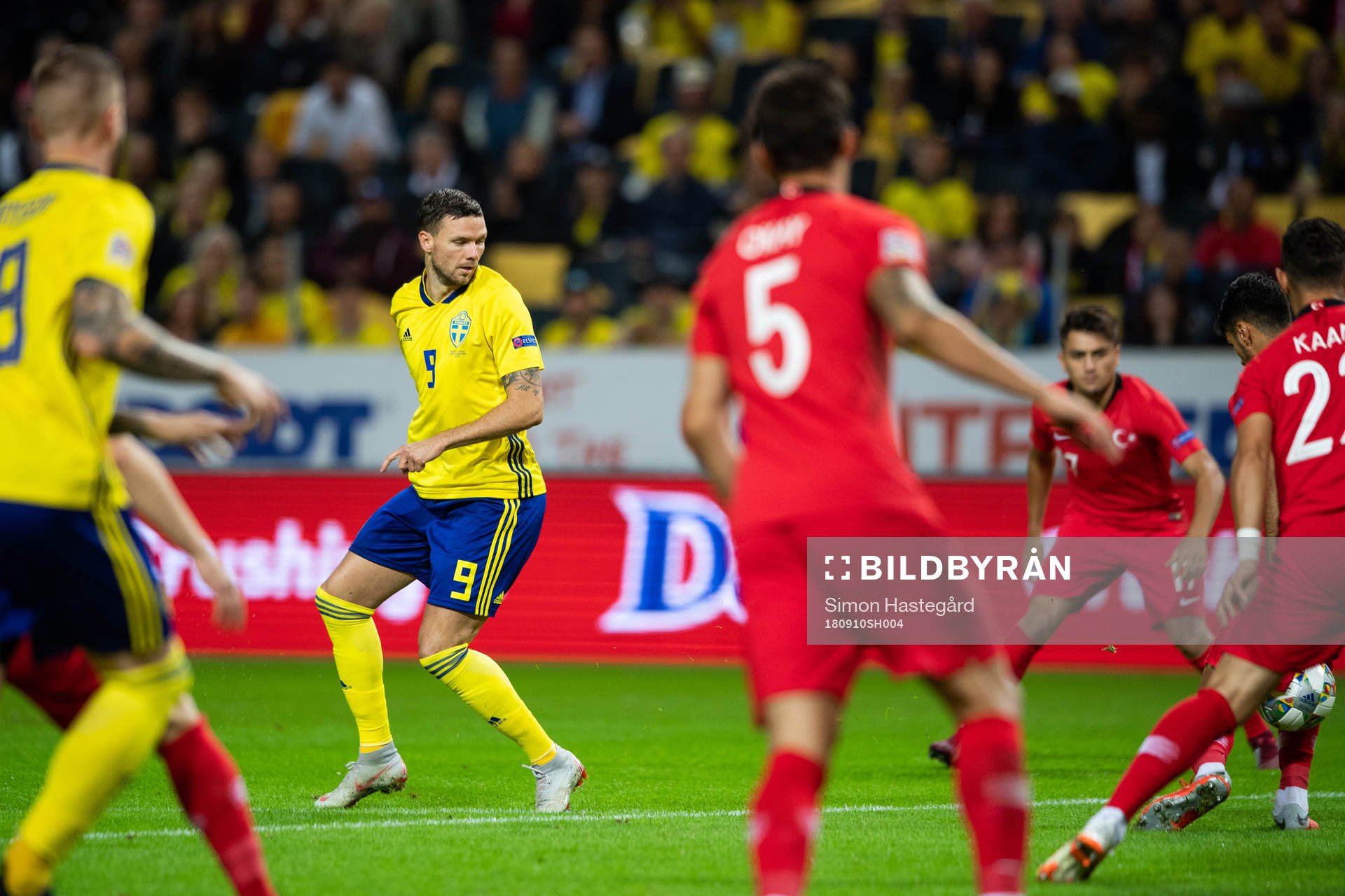 Marcus Berg of Sweden