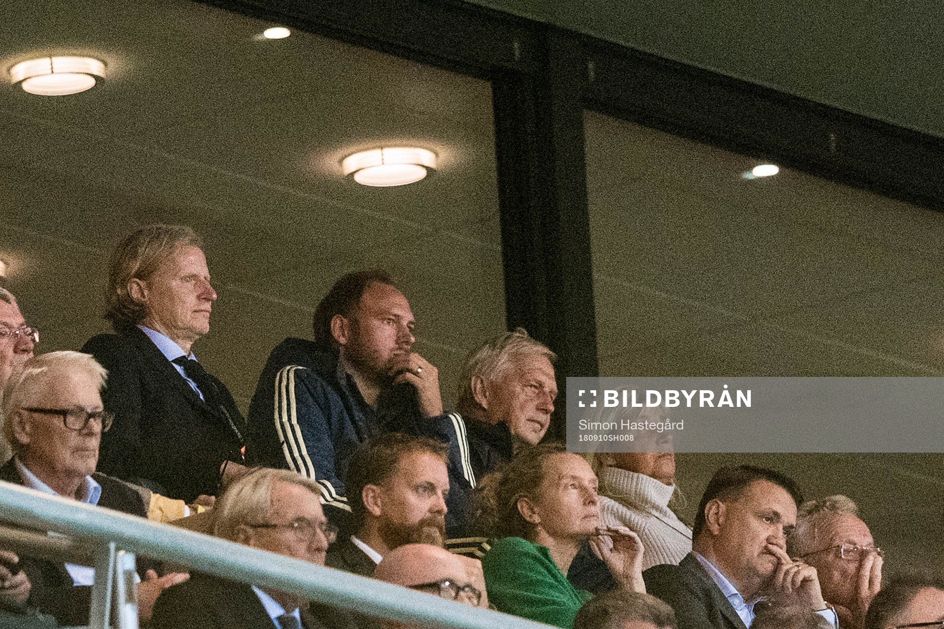 Andreas Granqvist of Sweden in the stands