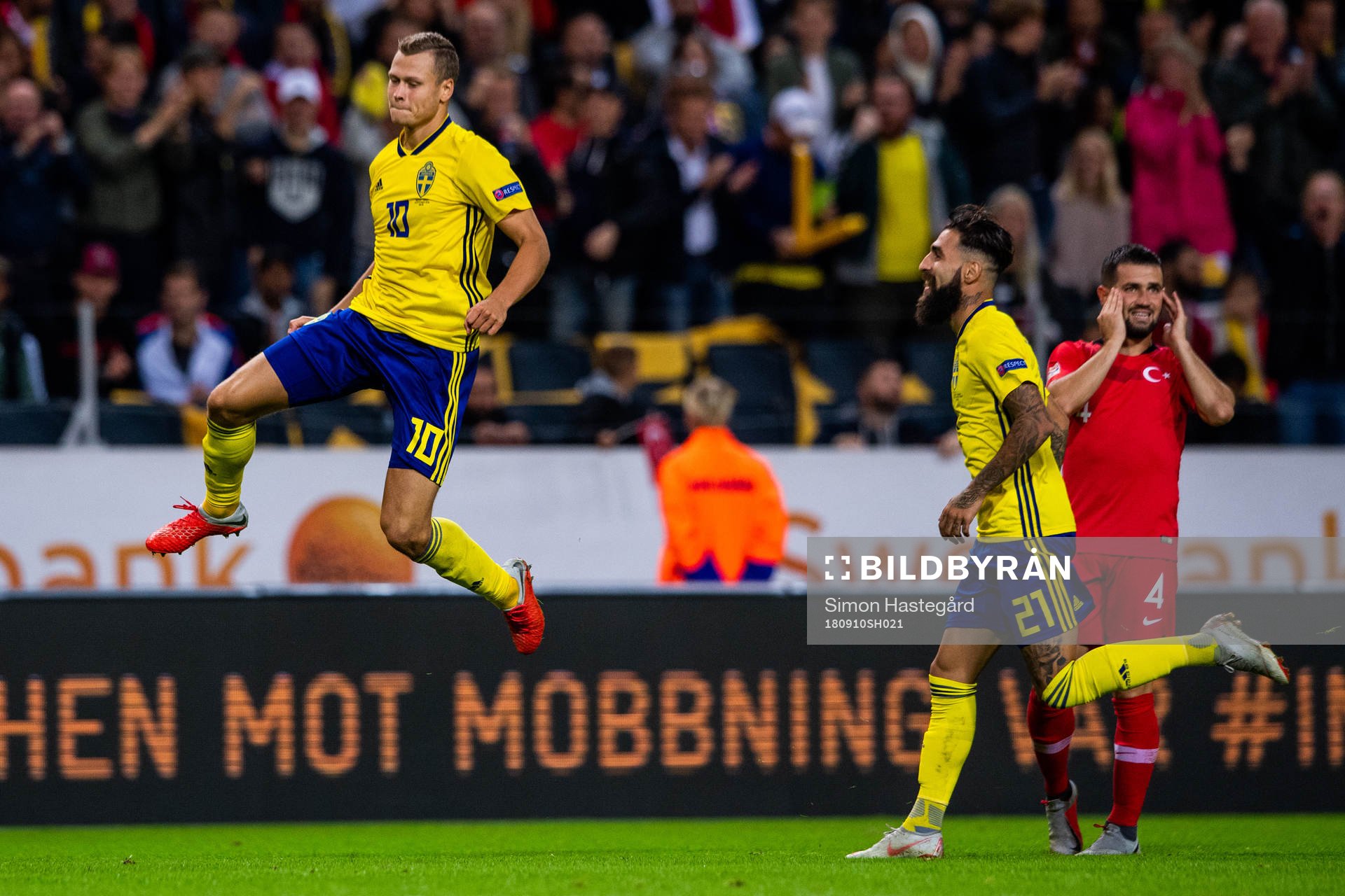 Viktor Claesson of Sweden and Jimmy Durmaz of Sweden