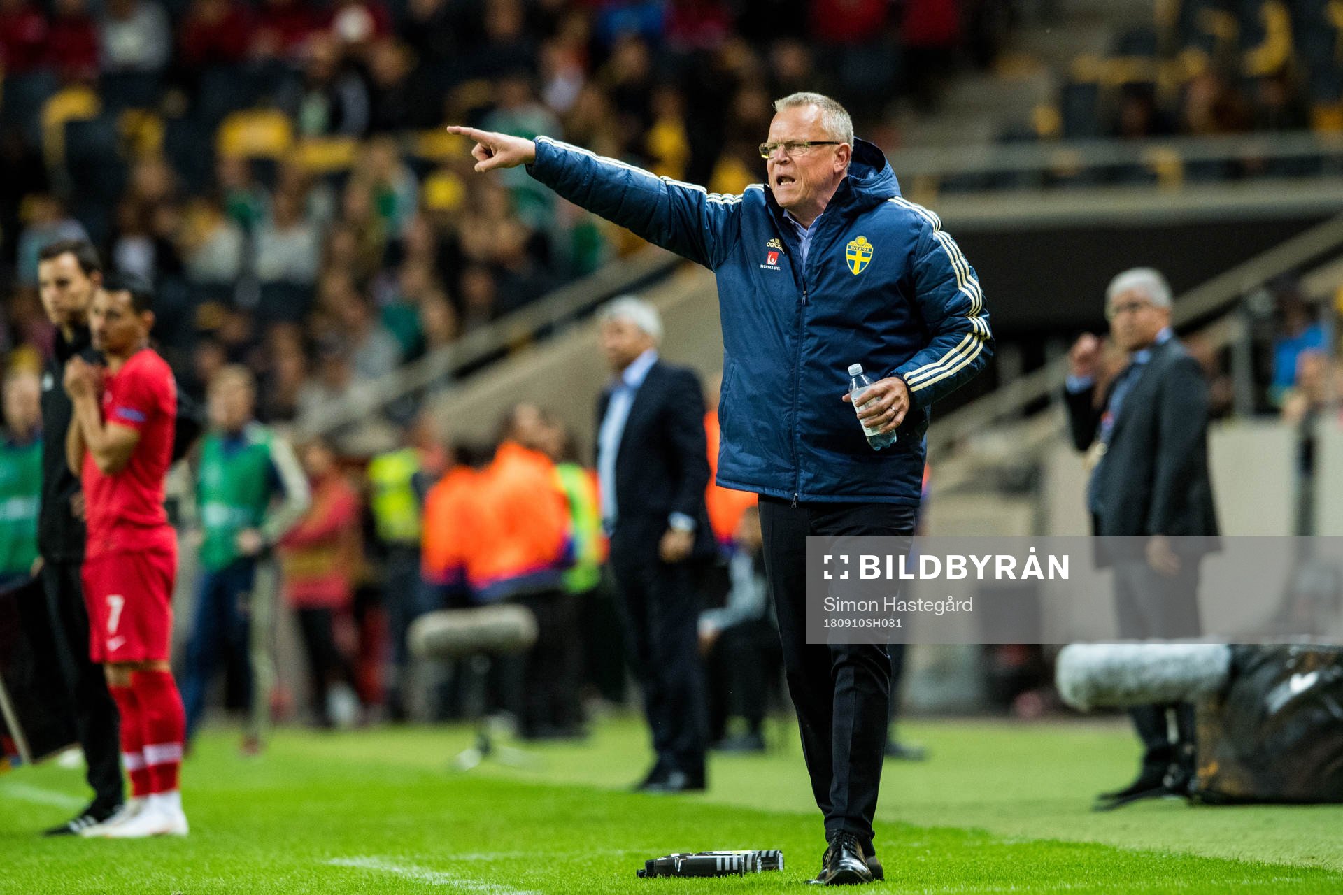 Head coach Janne Andersson of Sweden