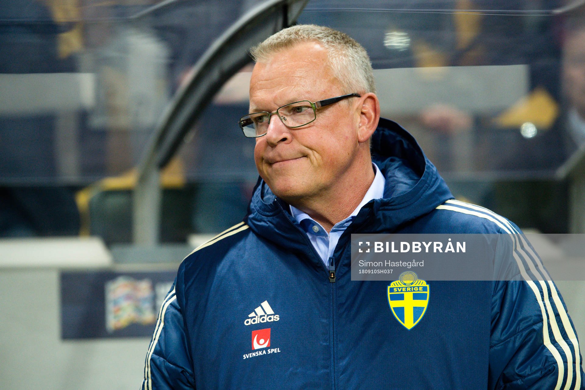 Head coach Janne Andersson prior the Nations League match