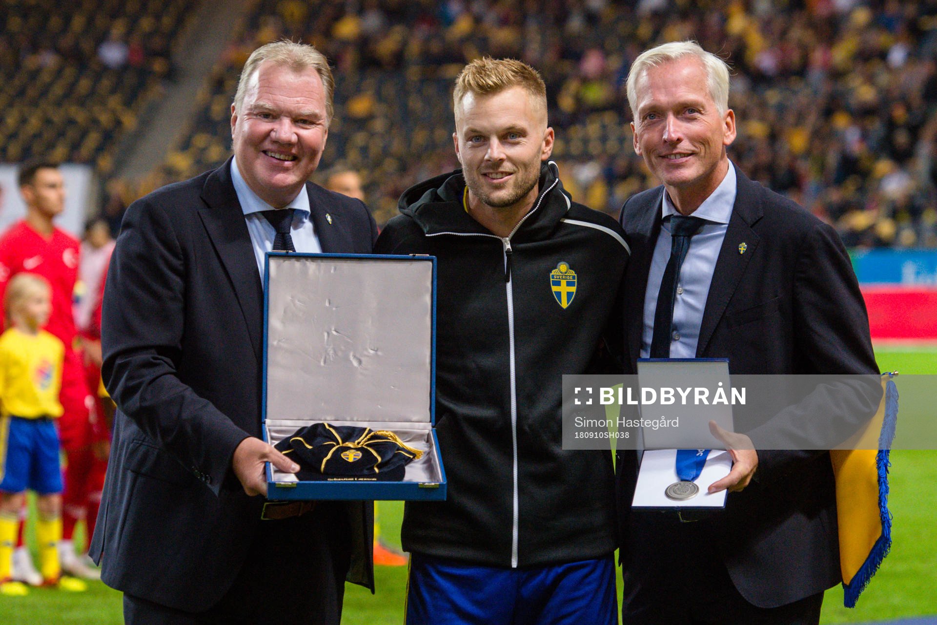 Karl-Erik Nilsson, chairman of the Swedish Football