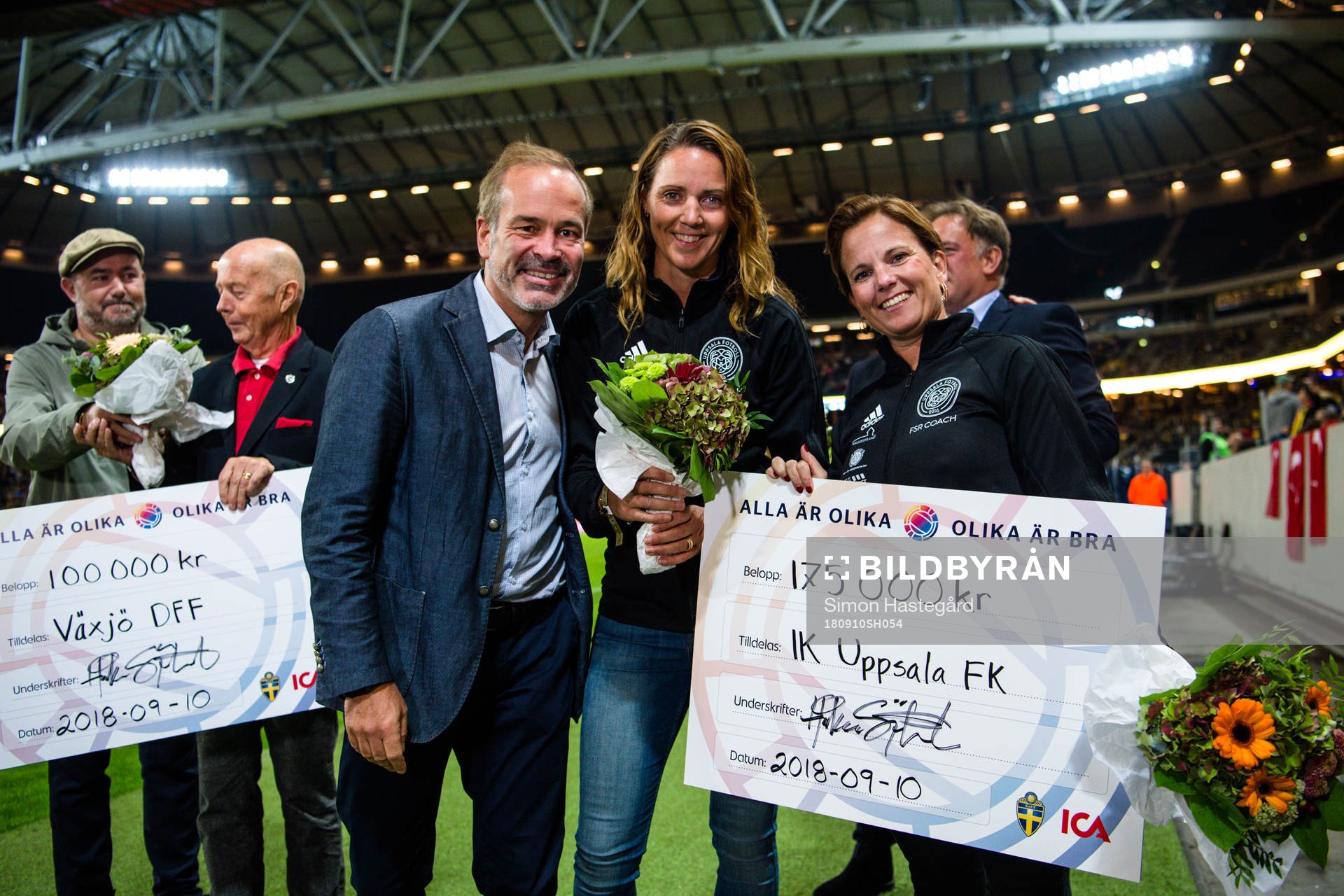 Represents from Swedish football club  Uppsala receives a