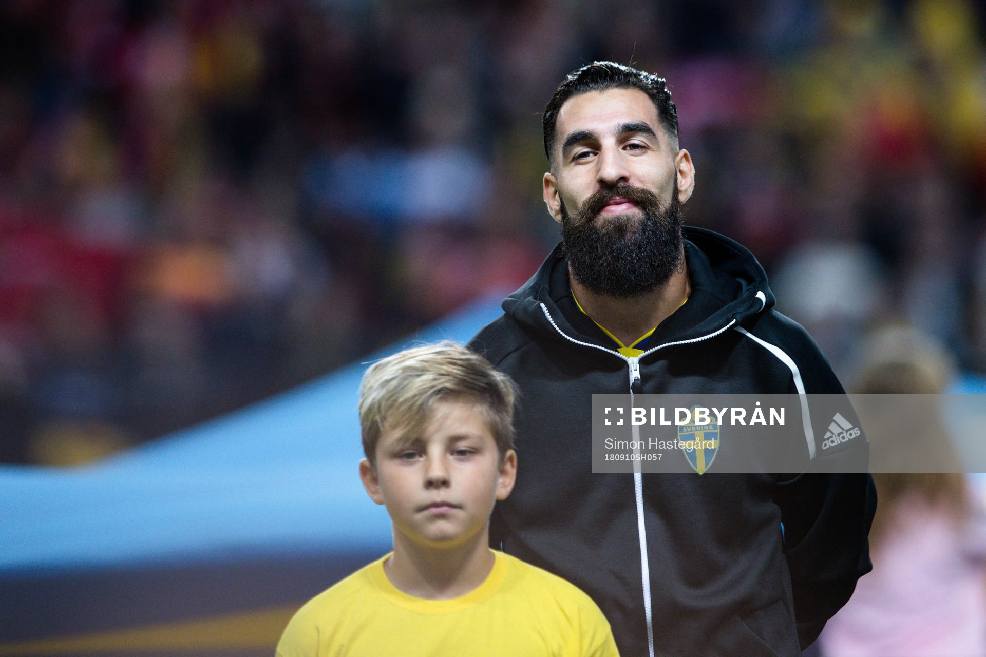 Jimmy Durmaz of Sweden prior the Nations League match