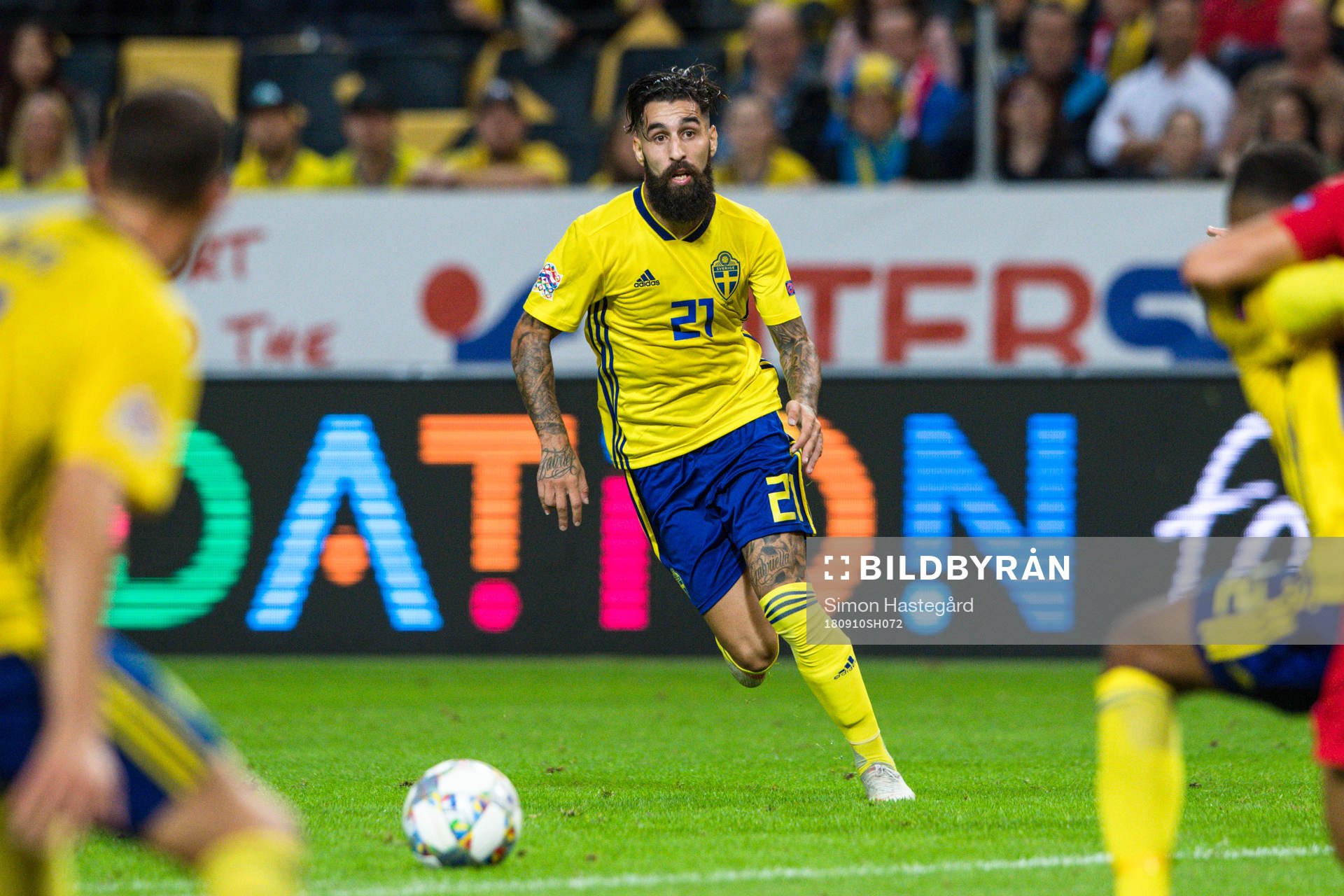Jimmy Durmaz of Sweden