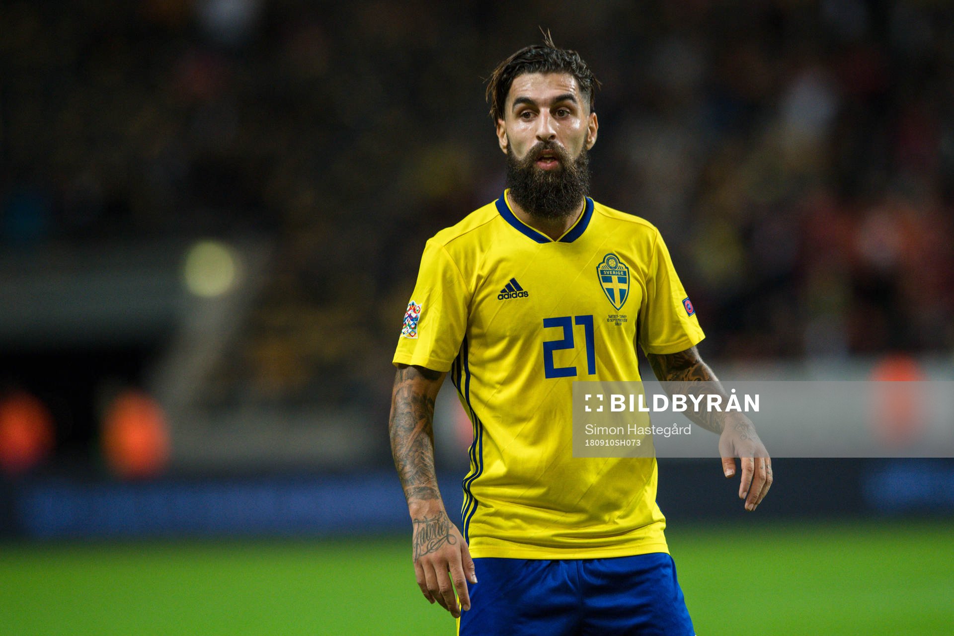 Jimmy Durmaz of Sweden