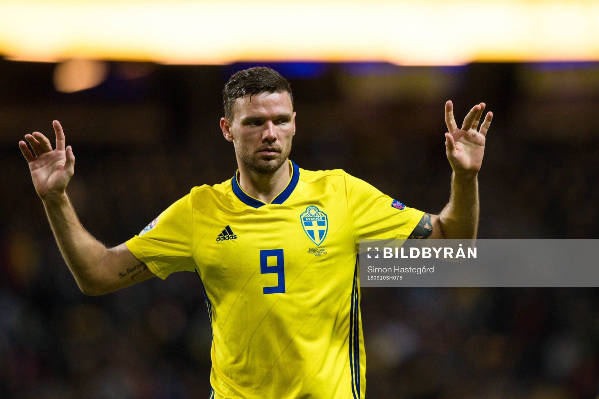 Marcus Berg of Sweden