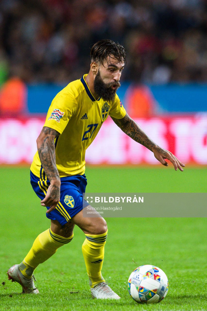 Jimmy Durmaz of Sweden