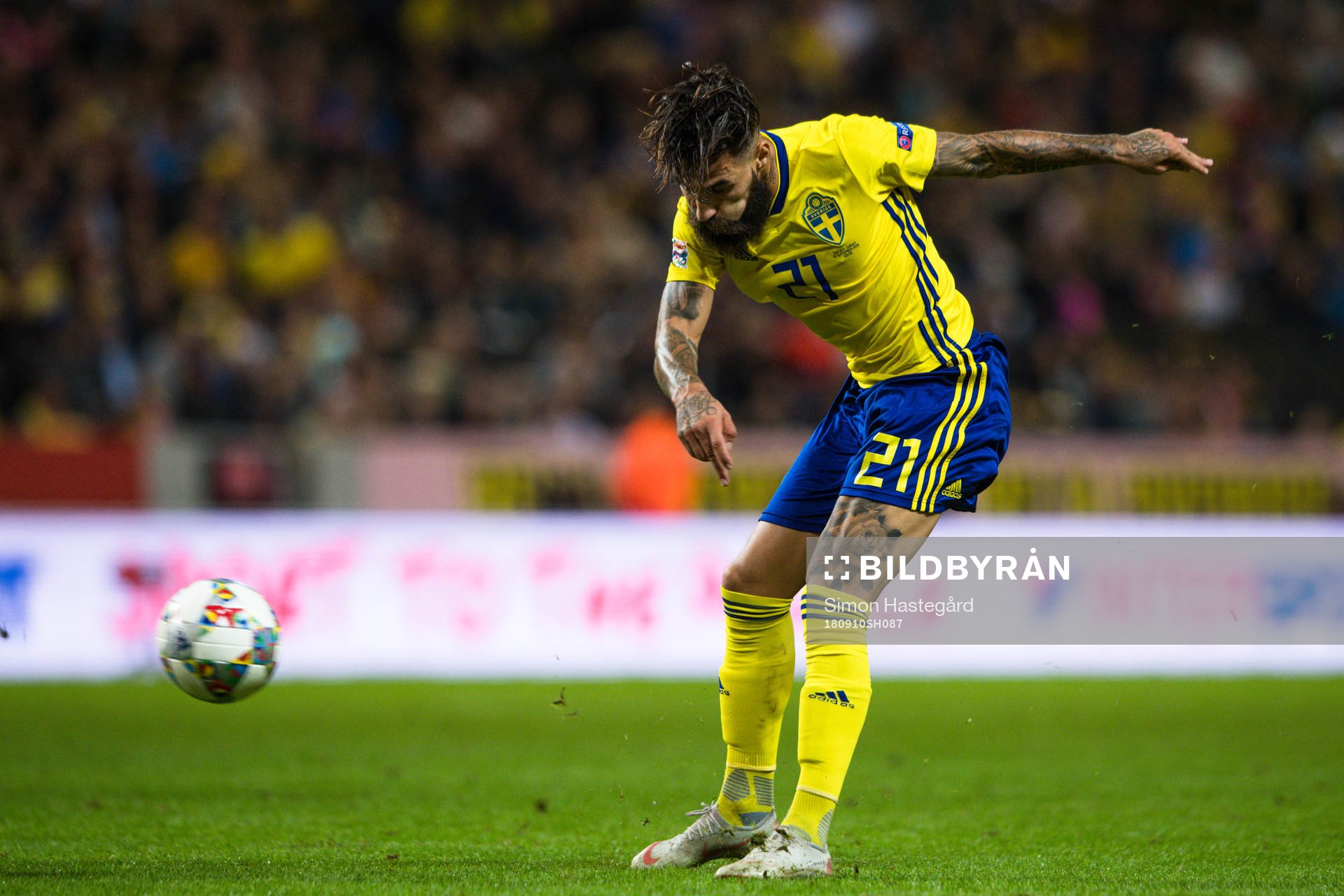 Jimmy Durmaz of Sweden