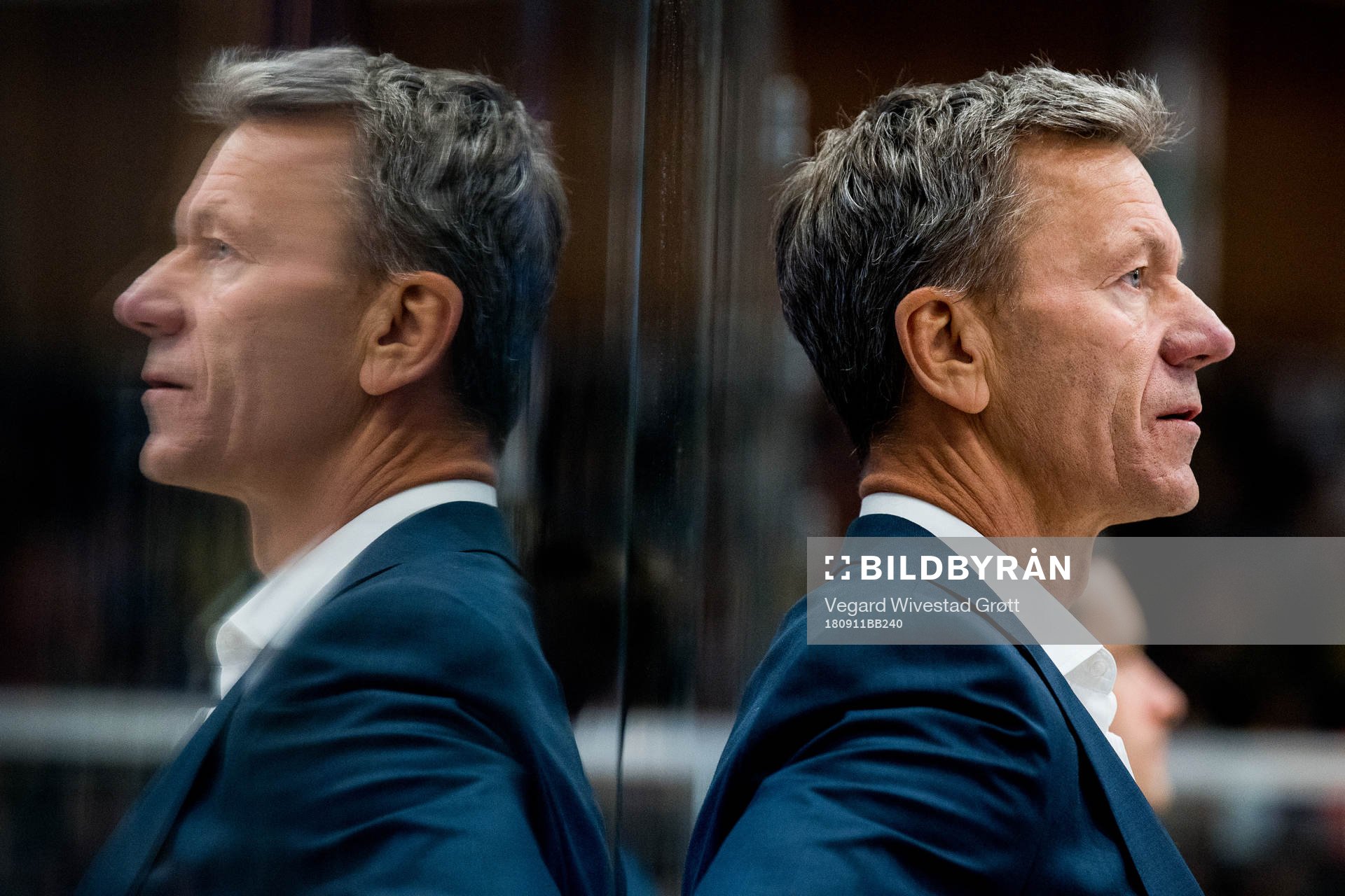 Todd Bjorkstrand, head coach of Stavanger Oilers