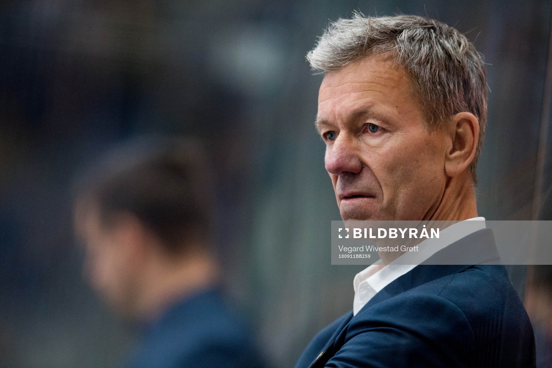 Todd Bjorkstrand, head coach of Stavanger Oilers